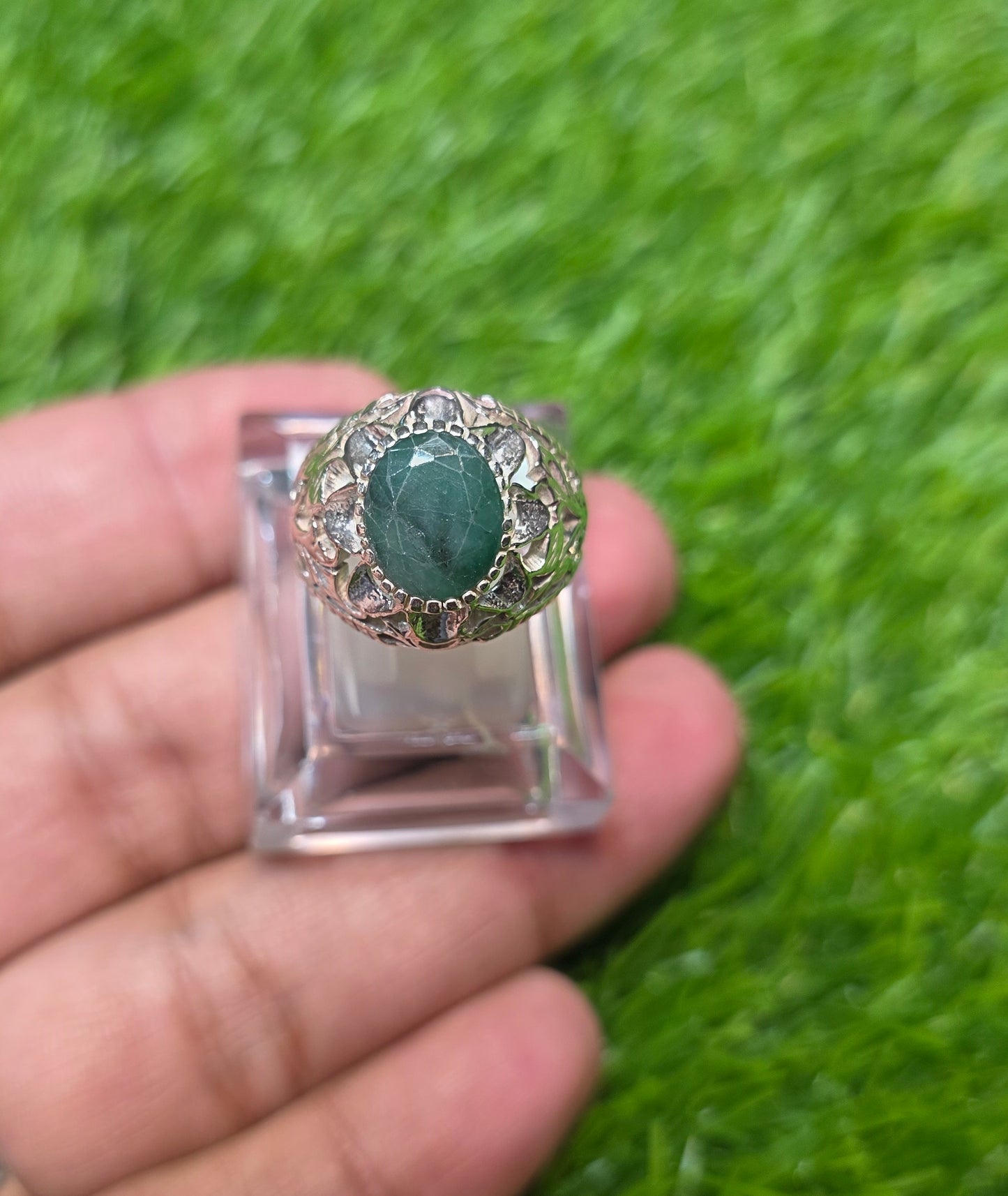 Premium Quality Zamurd Ring