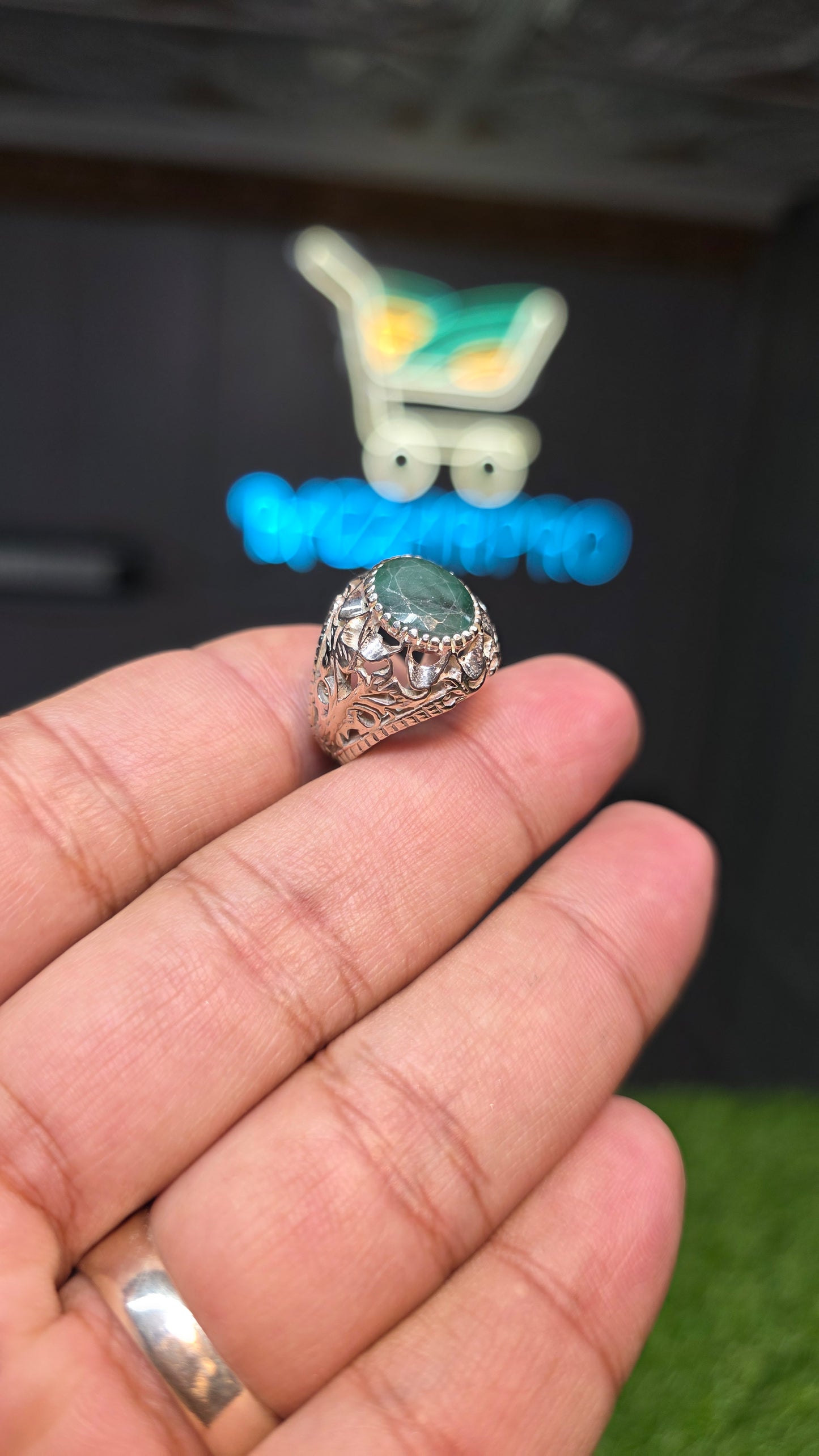Premium Quality Zamurd Ring