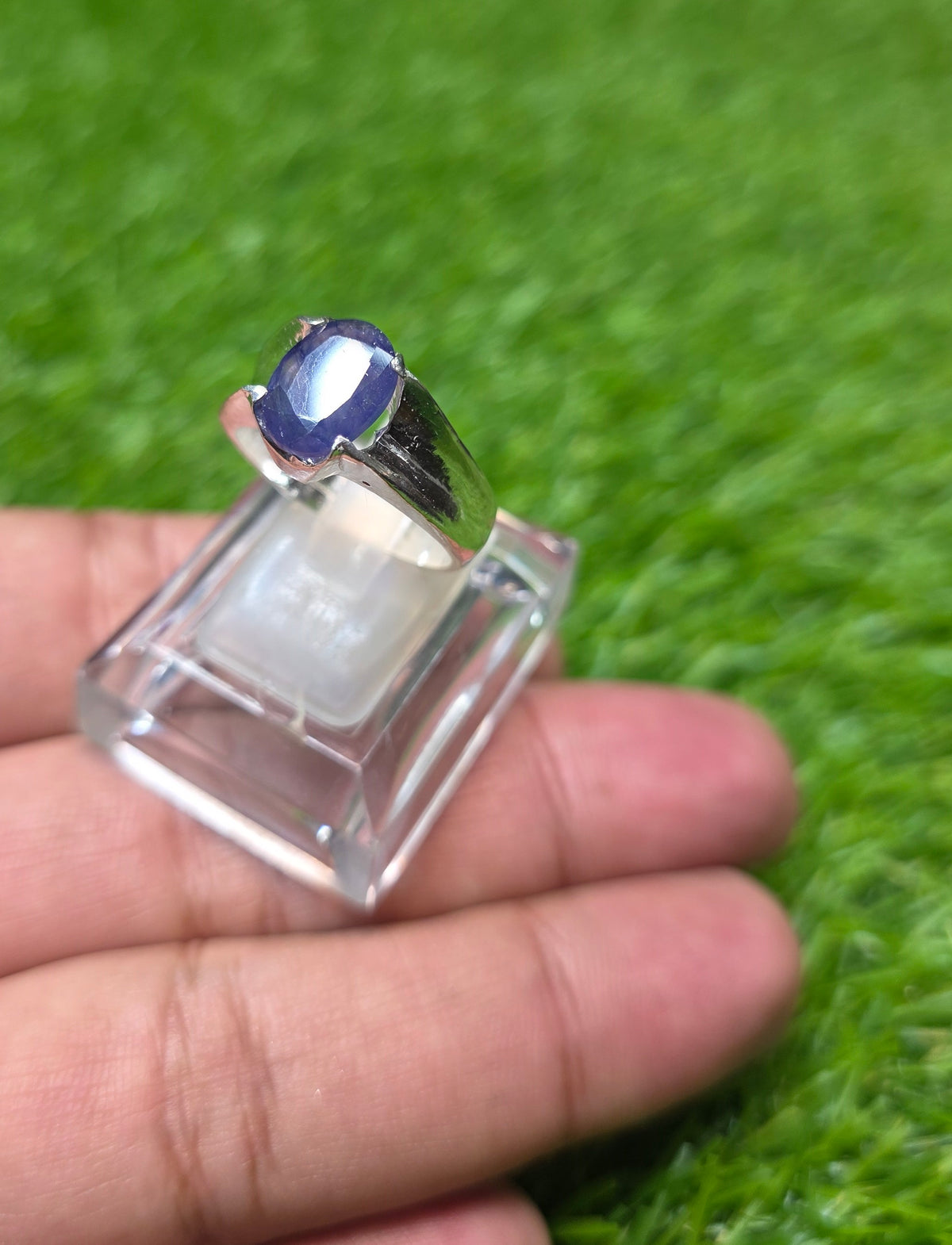 Premium Quality Neelam Ring