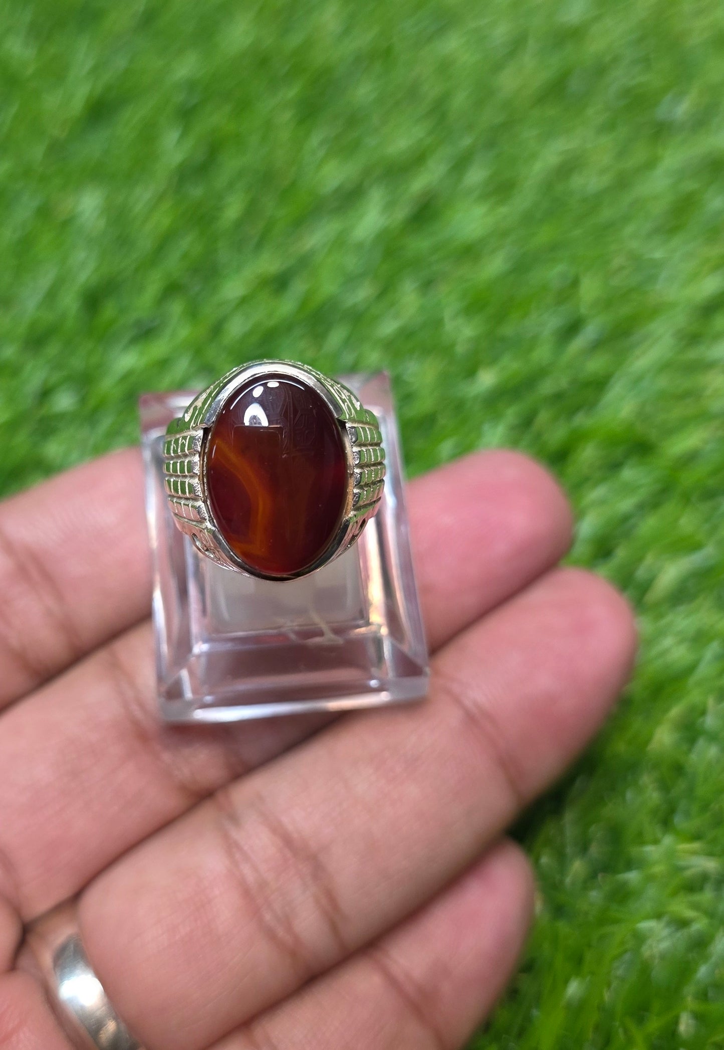 Premium Quality Yamni Aqeeq Ring