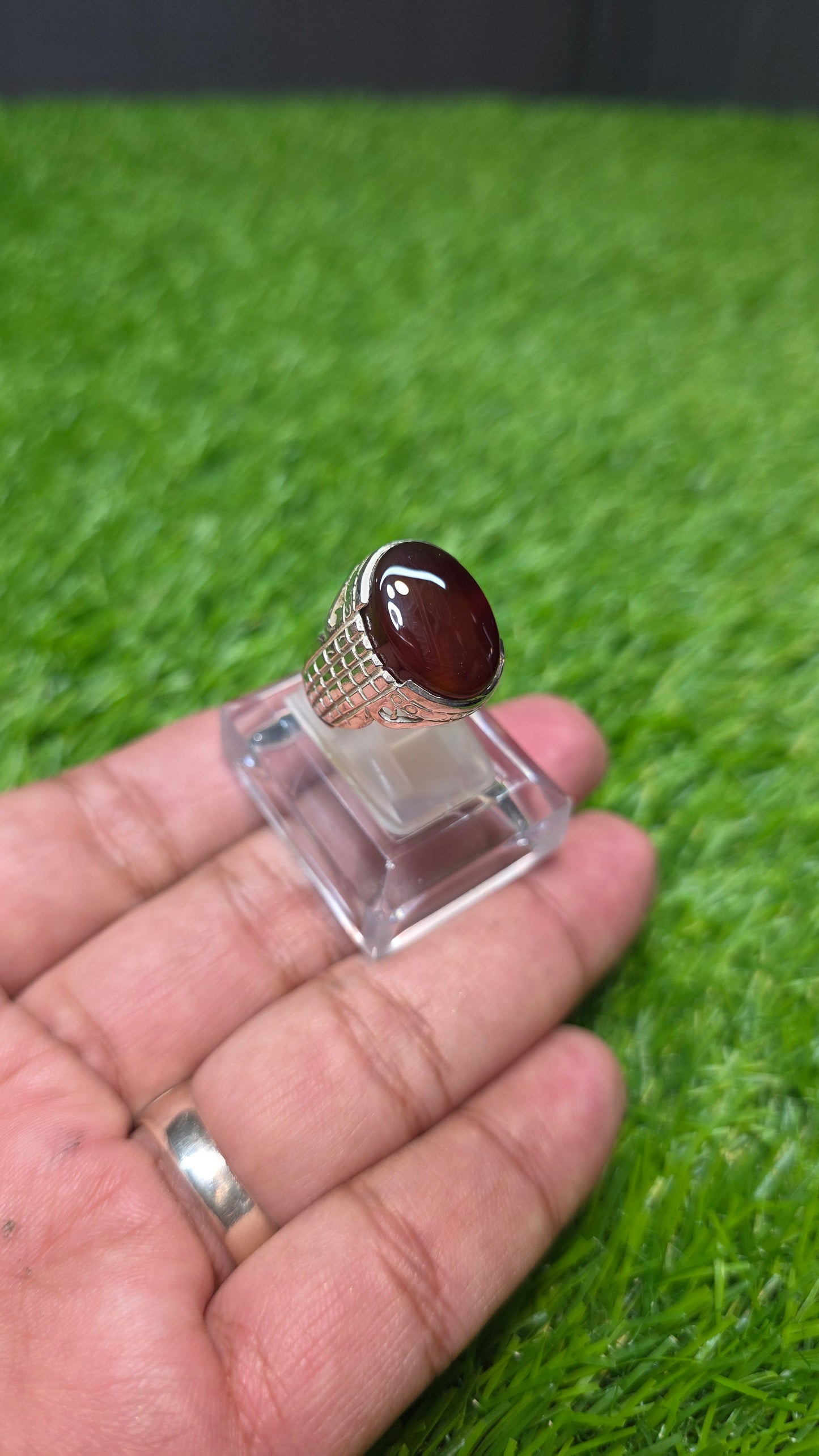 Premium Quality Yamni Aqeeq Ring