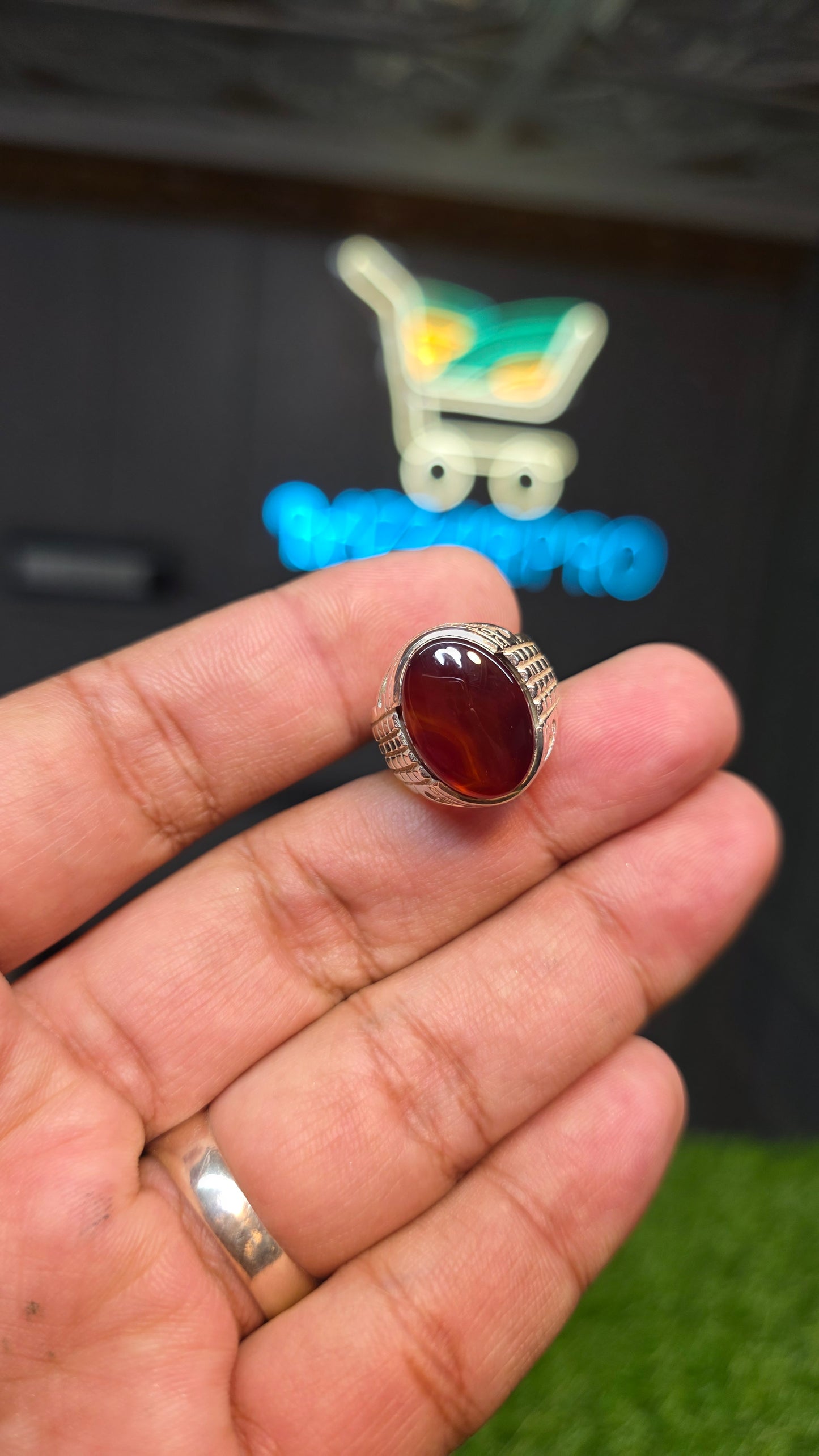 Premium Quality Yamni Aqeeq Ring