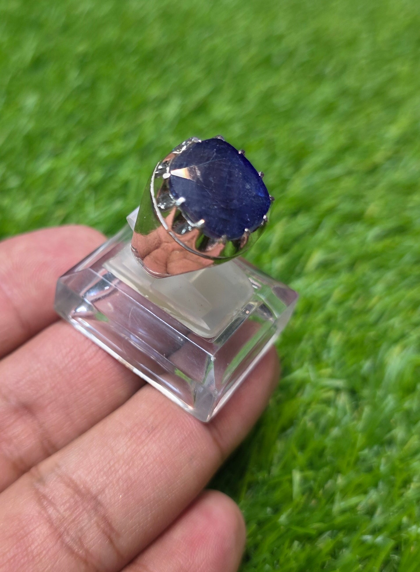 Premium Quality Neelam Ring