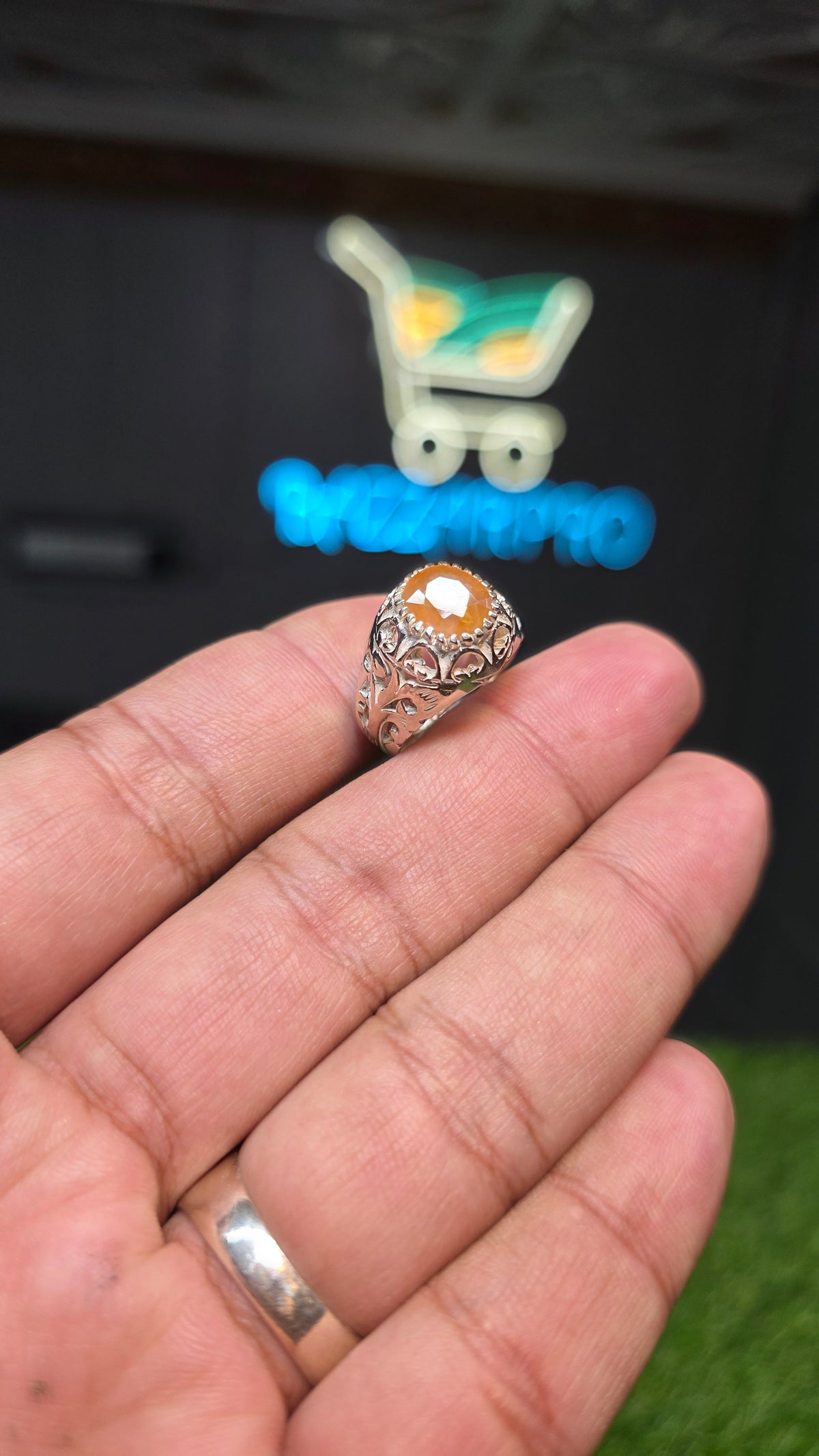 Premium Quality Pukhraj Ring