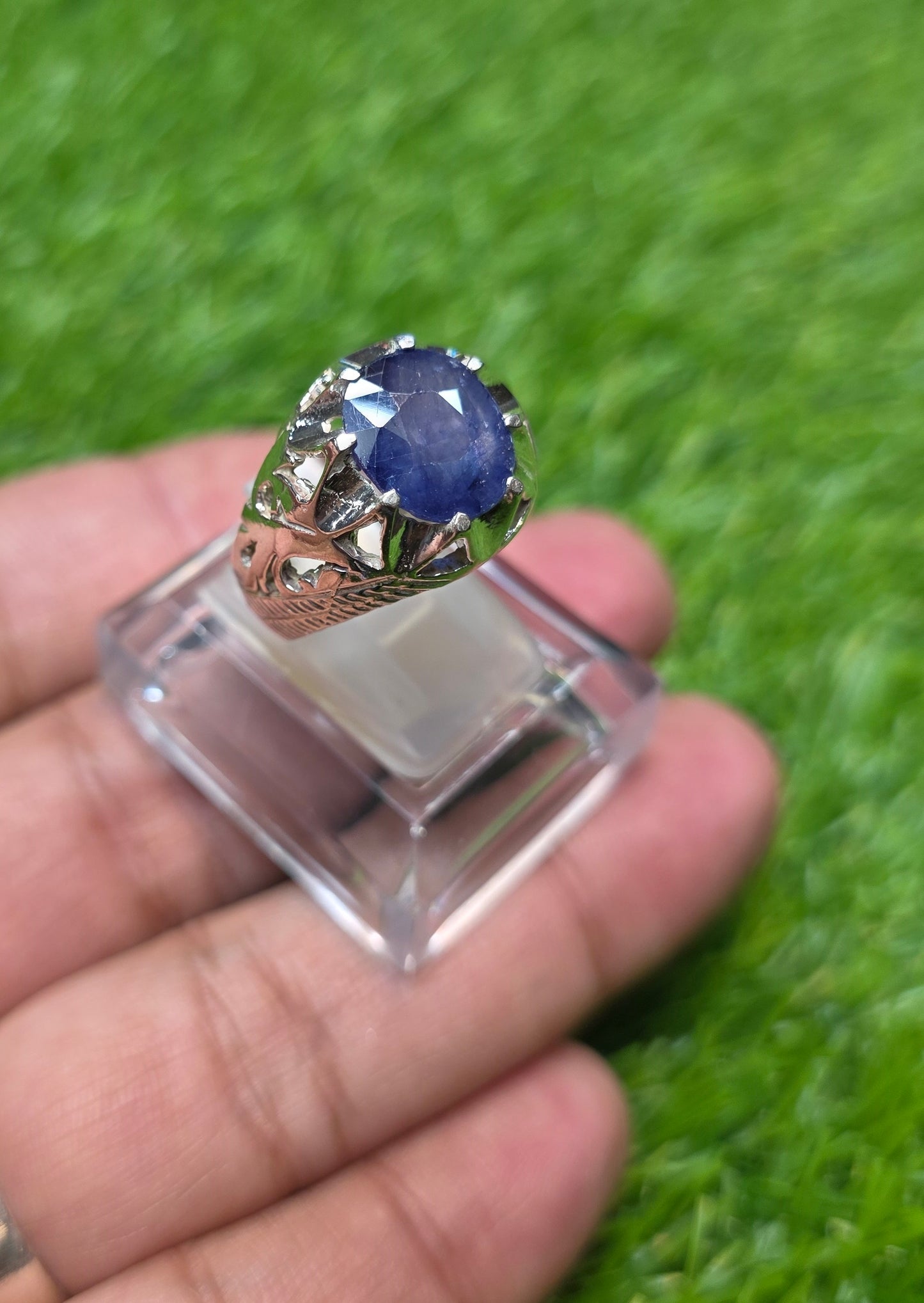 Premium Quality Neelam Ring