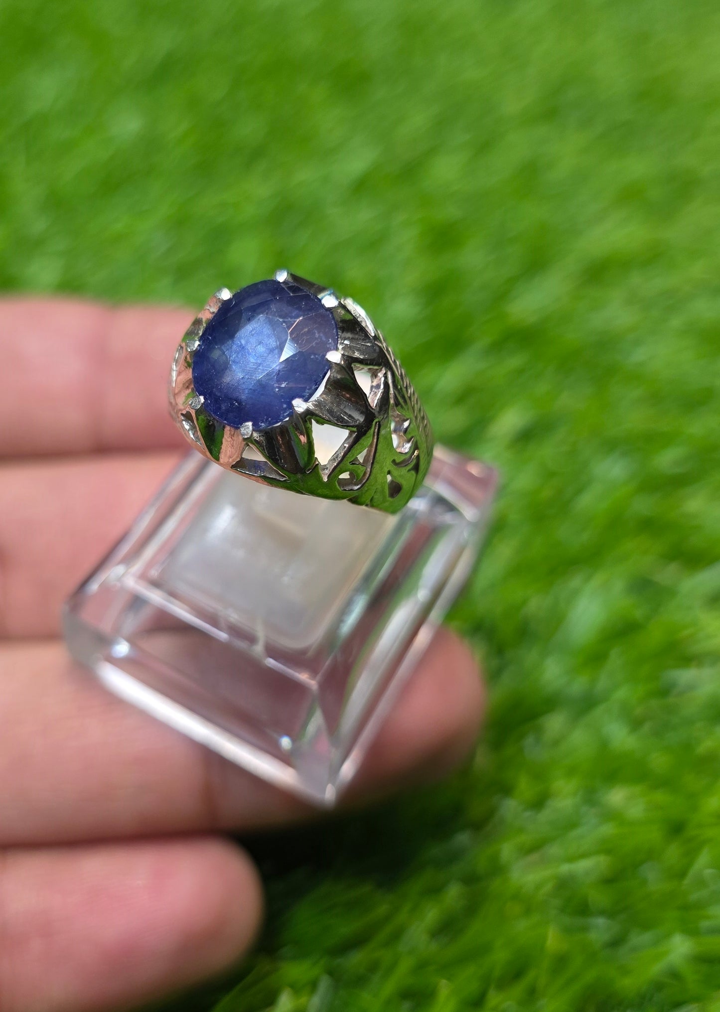 Premium Quality Neelam Ring