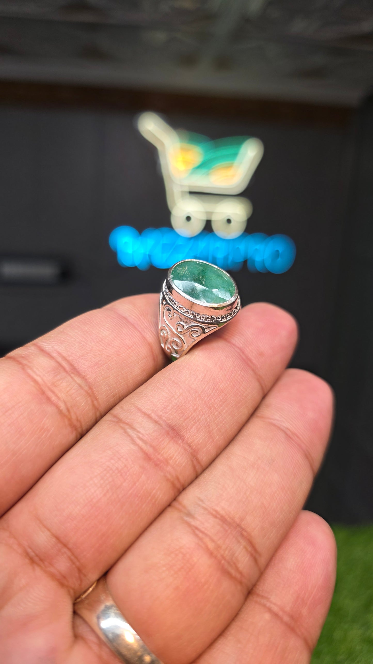 Premium Quality Zamurd Ring