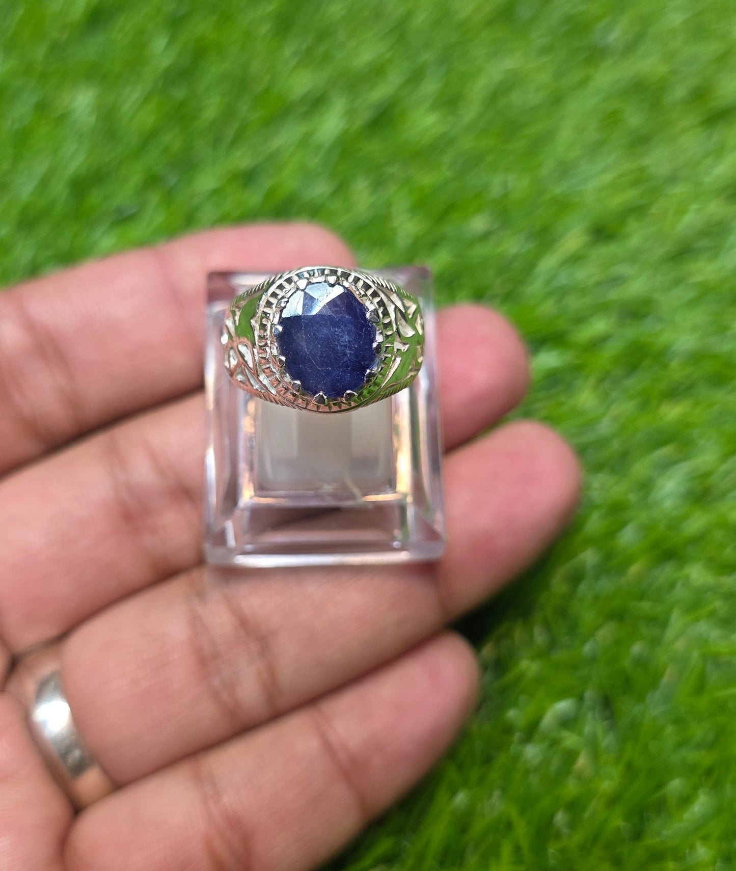 Premium Quality Neelam Ring