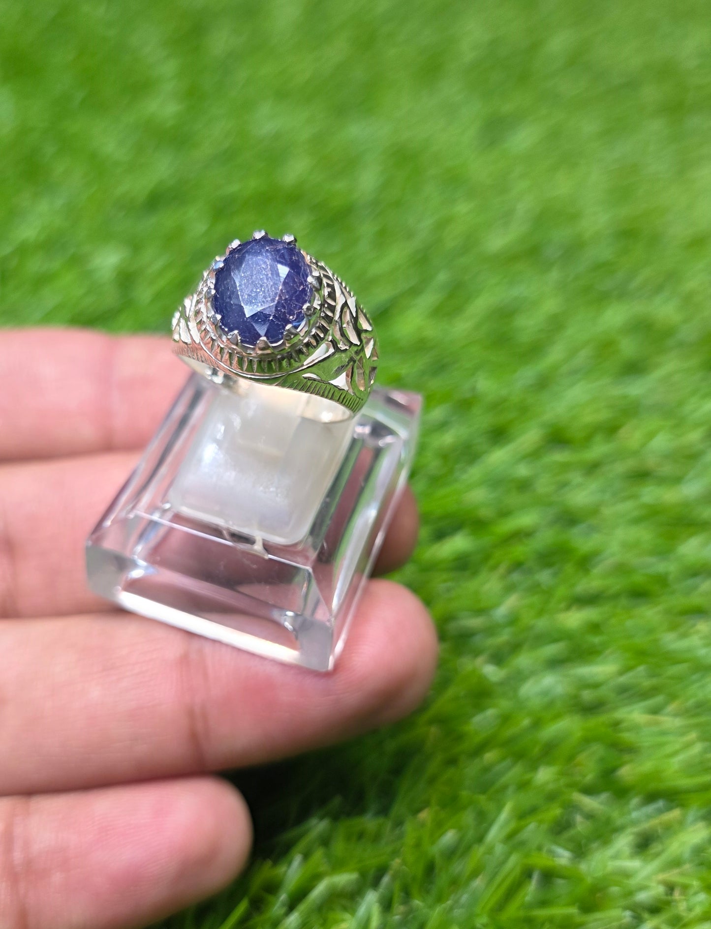Premium Quality Neelam Ring