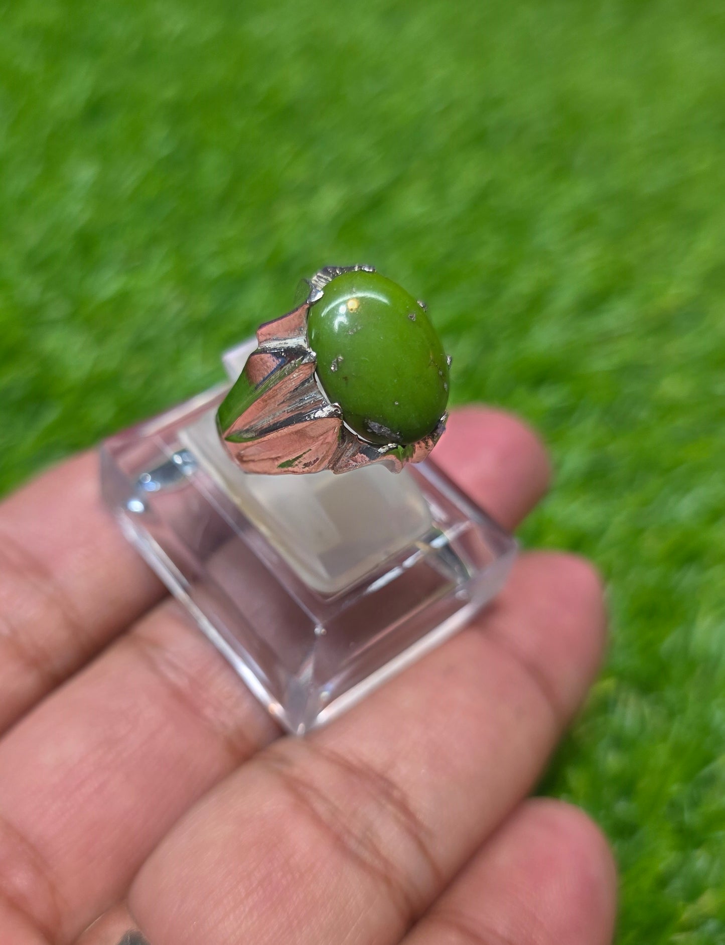 Premium Quality Hussani Feroza Ring