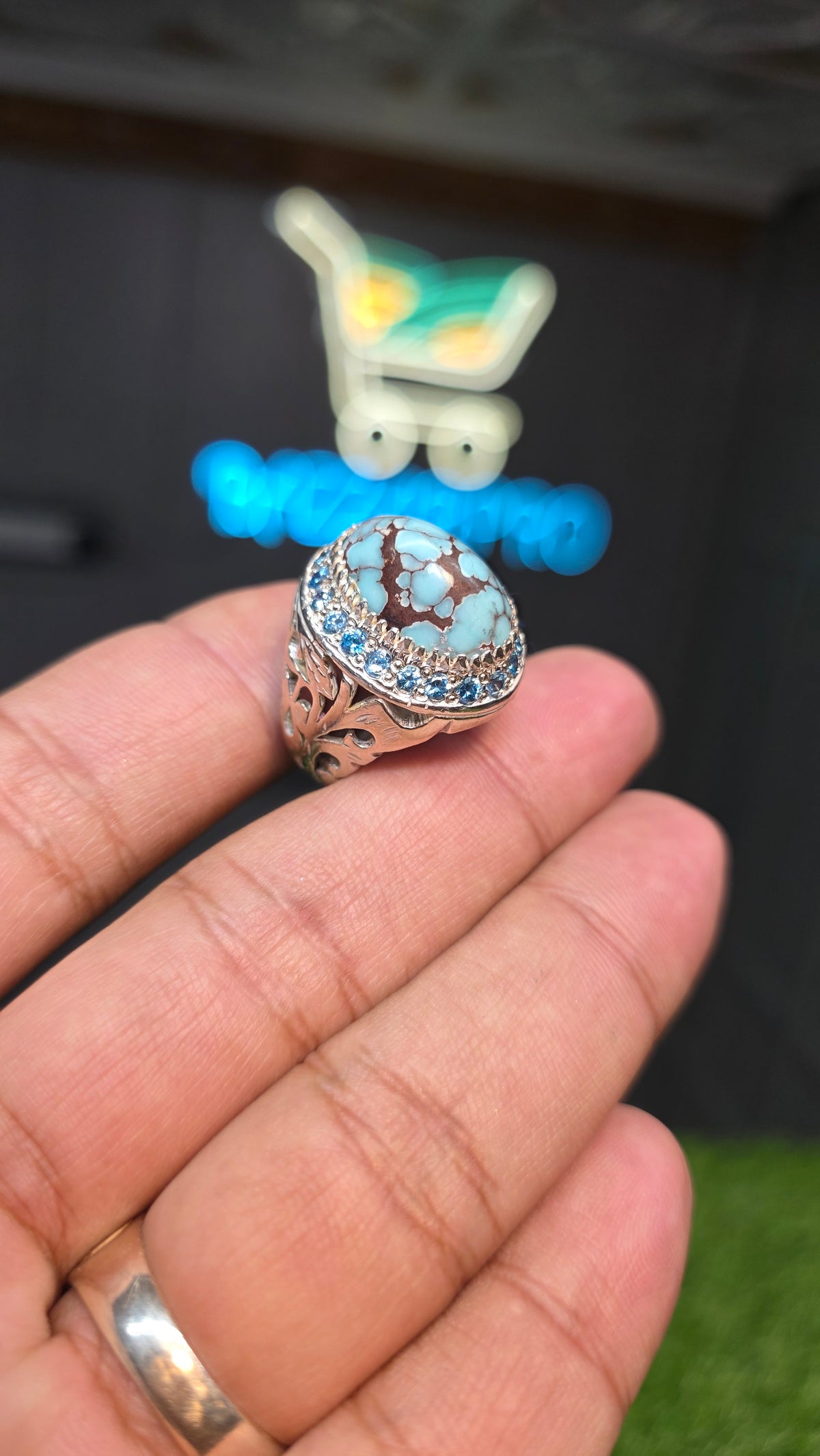 Premium Quality Feroza Ring