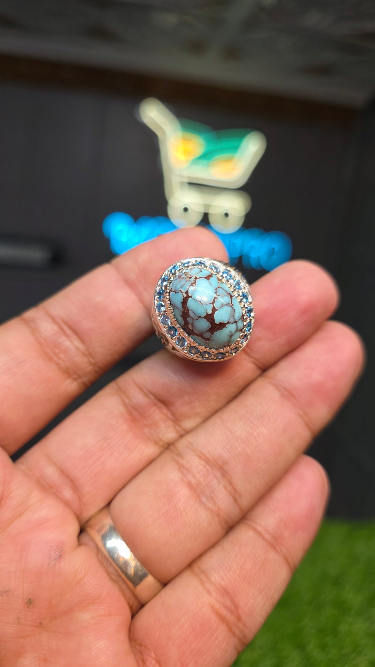 Premium Quality Feroza Ring