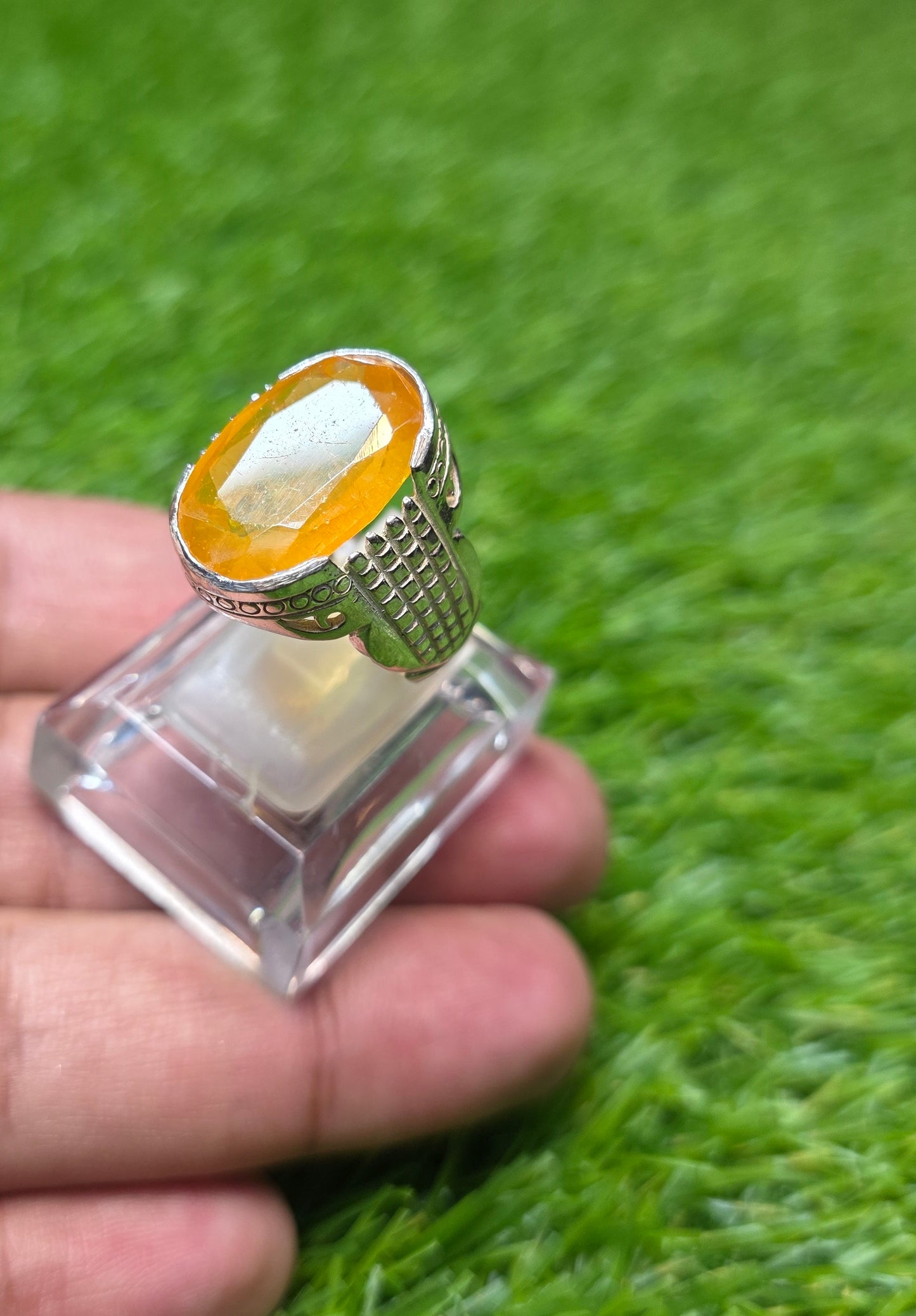 Premium Quality Pukhraj Ring