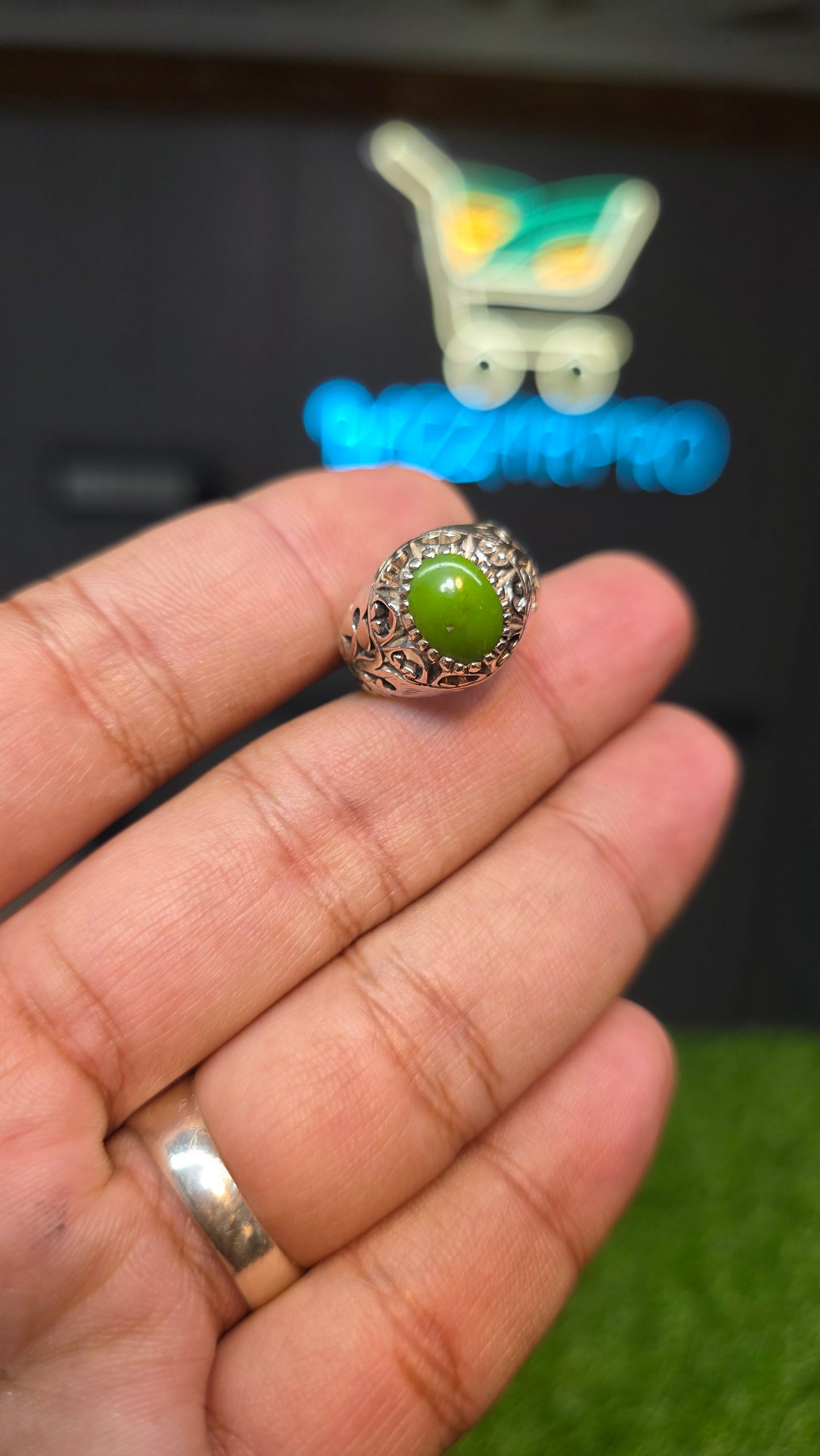 Premium Quality Old Mine Hussani Feroza Ring