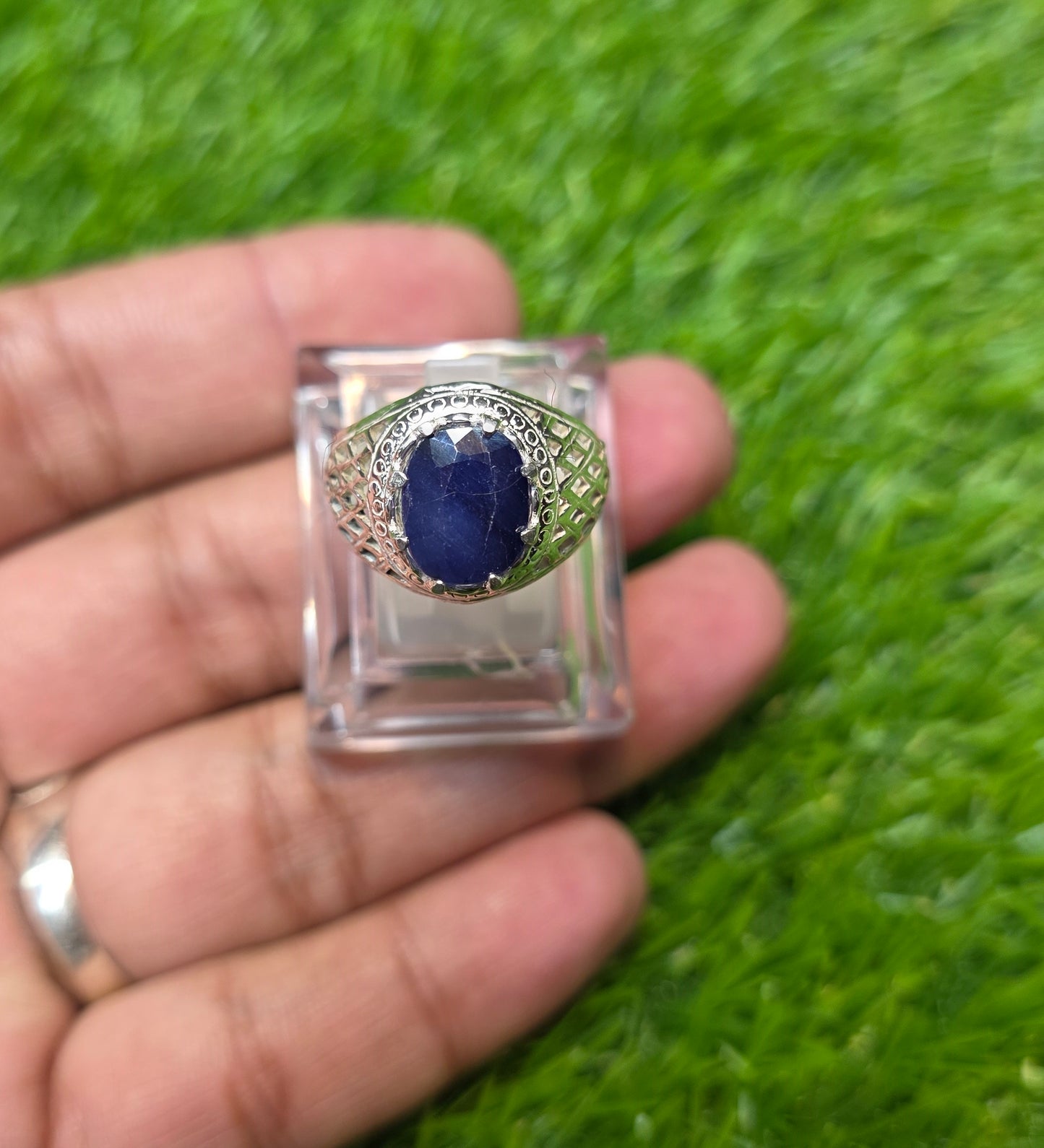 Premium Quality Neelam Ring
