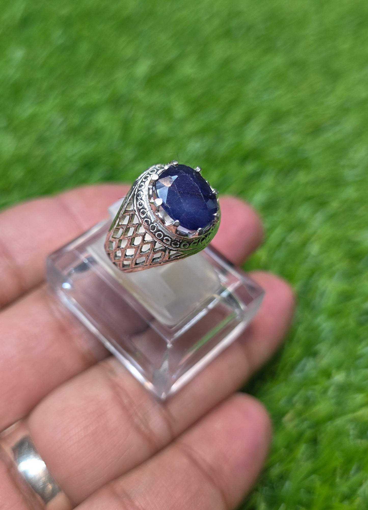 Premium Quality Neelam Ring