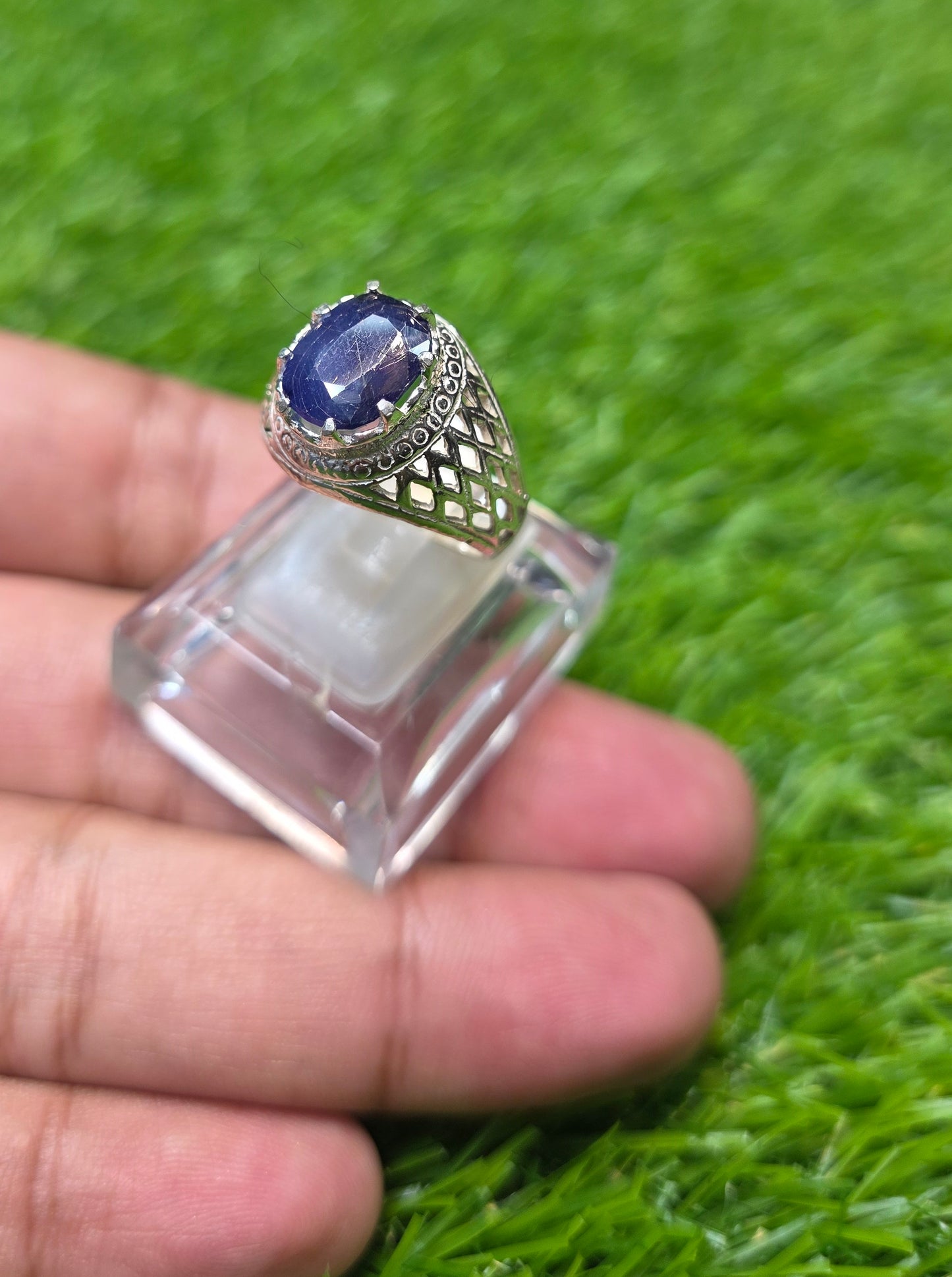 Premium Quality Neelam Ring