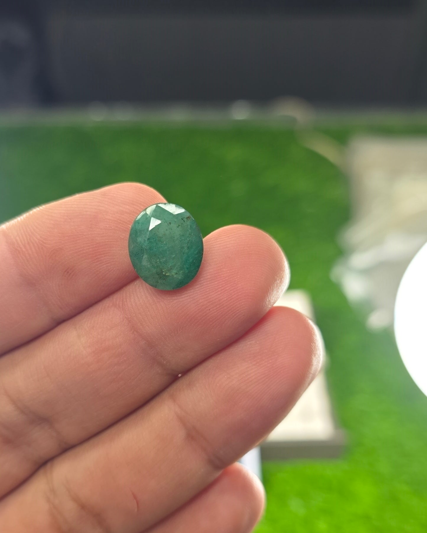 Premium Quality Zamurd Stone With Lab Certificate