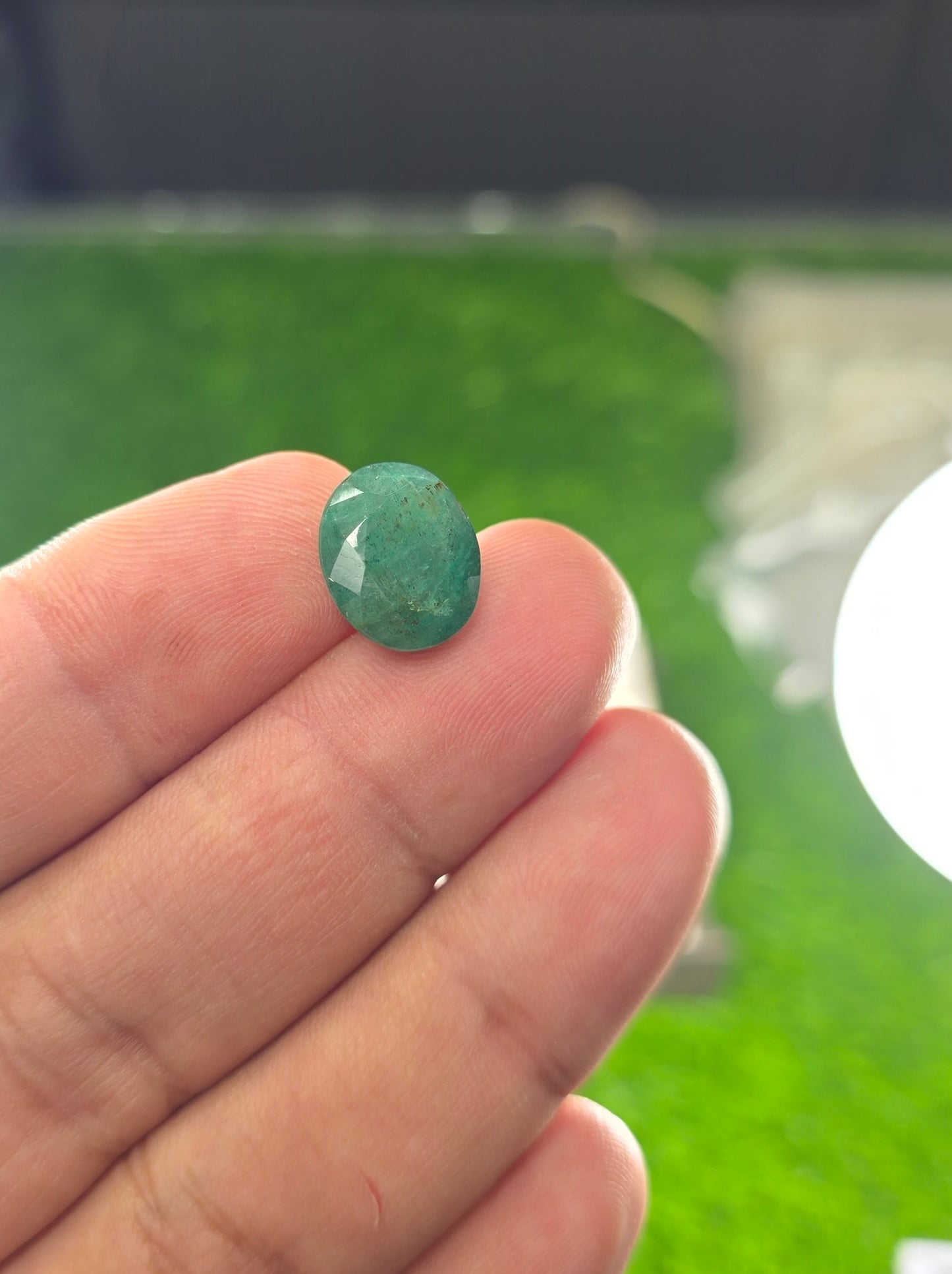 Premium Quality Zamurd Stone With Lab Certificate