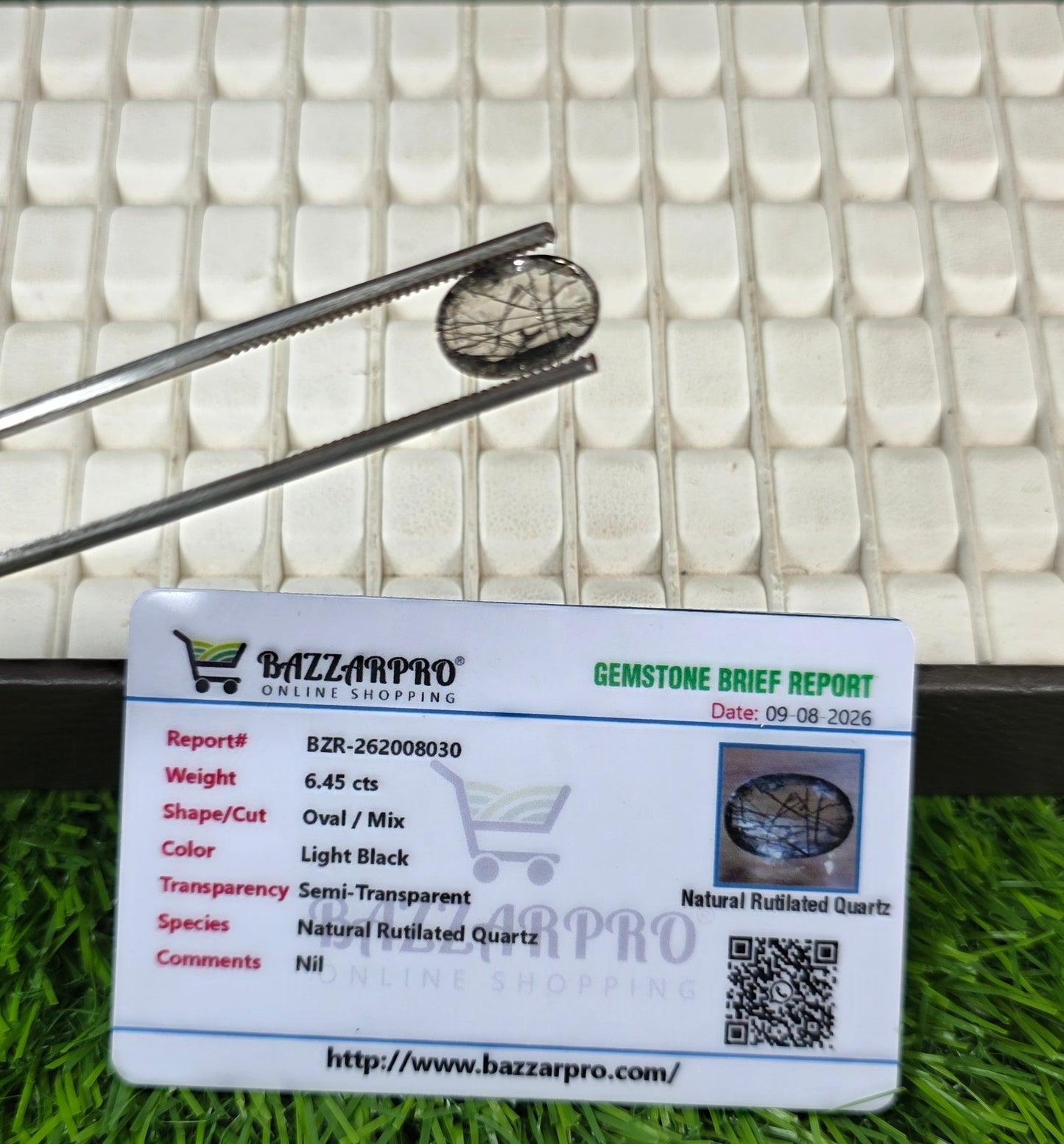Premium Quality Moh e Najaf Stone With Lab Certificate