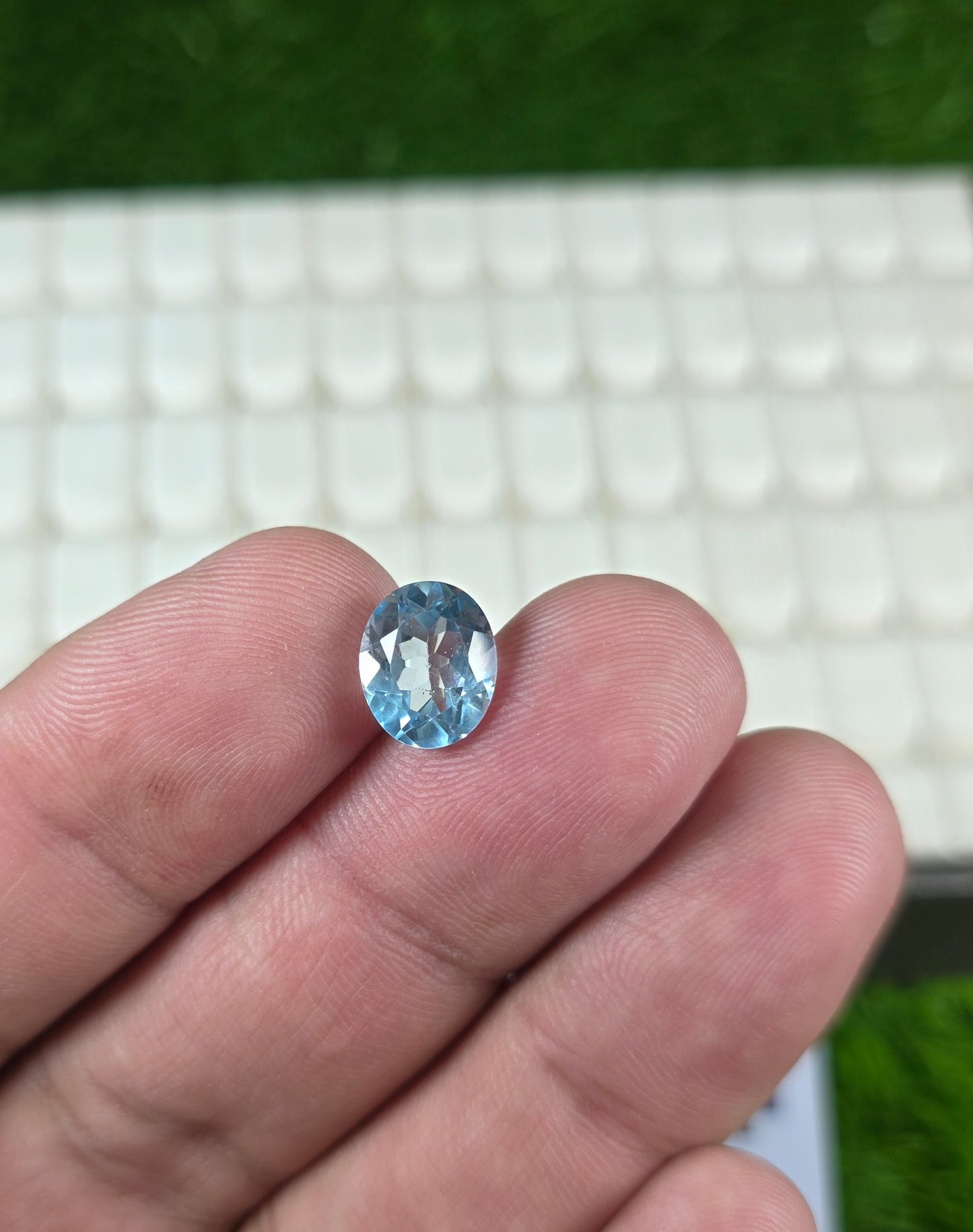 Premium Quality White Stone With Lab Certificate