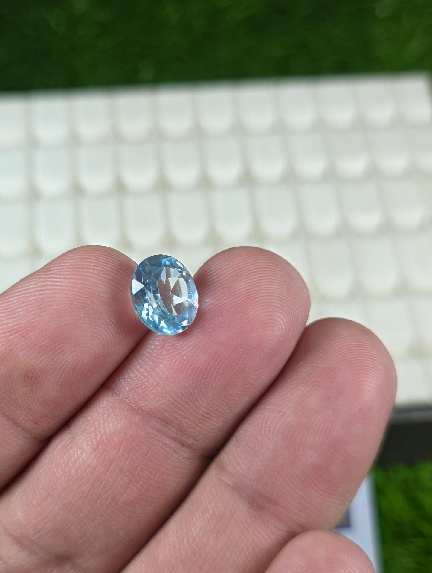 Premium Quality White Stone With Lab Certificate