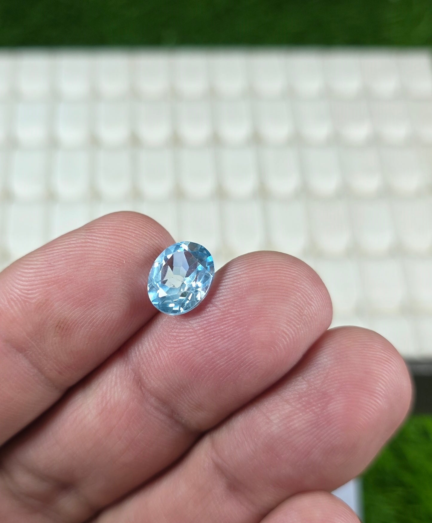 Premium Quality White Stone With Lab Certificate
