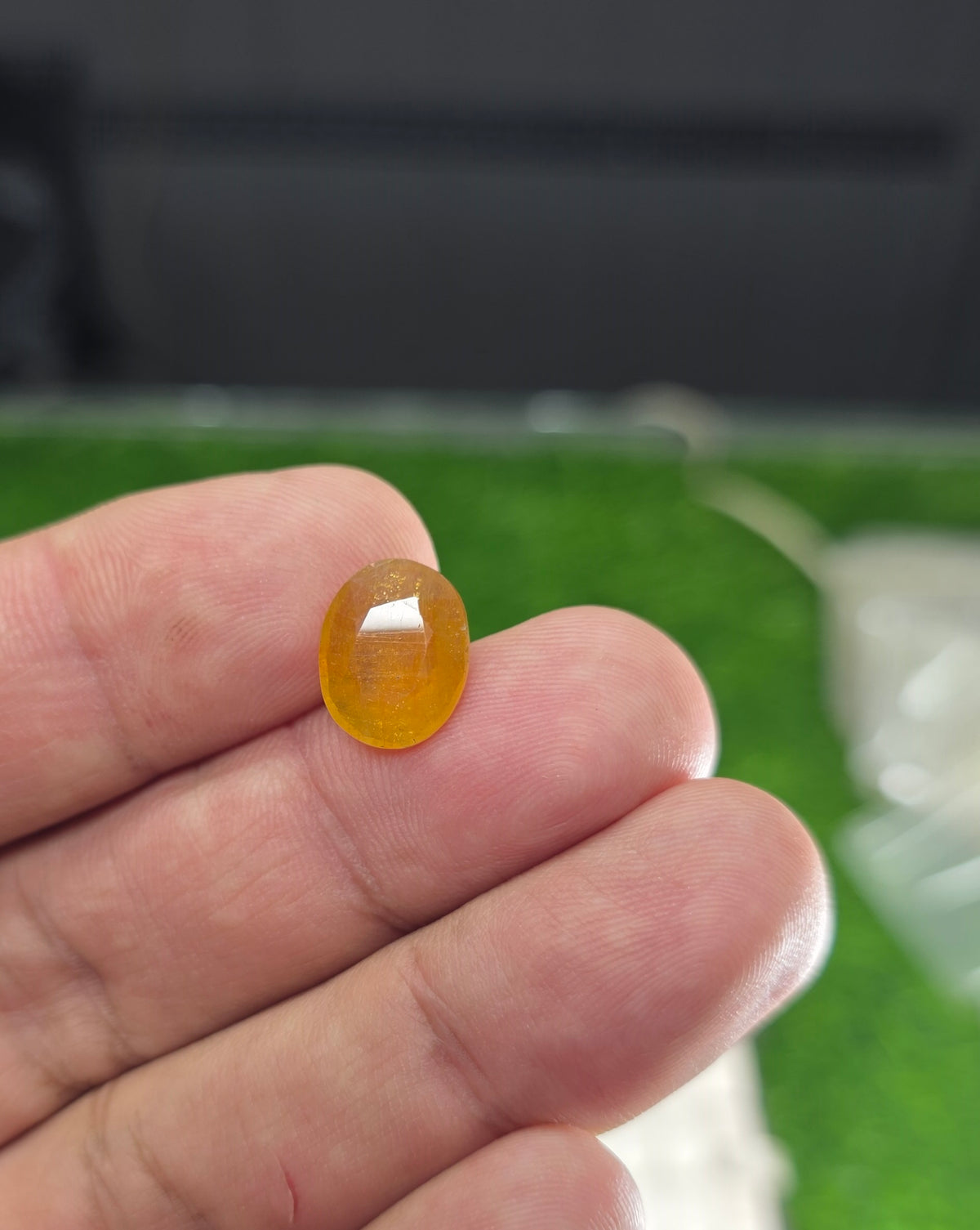 Premium Quality Pukhraj Stone With Lab Certificate