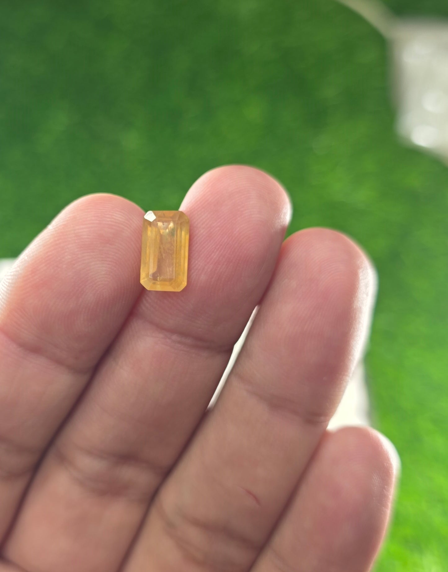 Premium Quality Pukhraj Stone With Lab Certificate