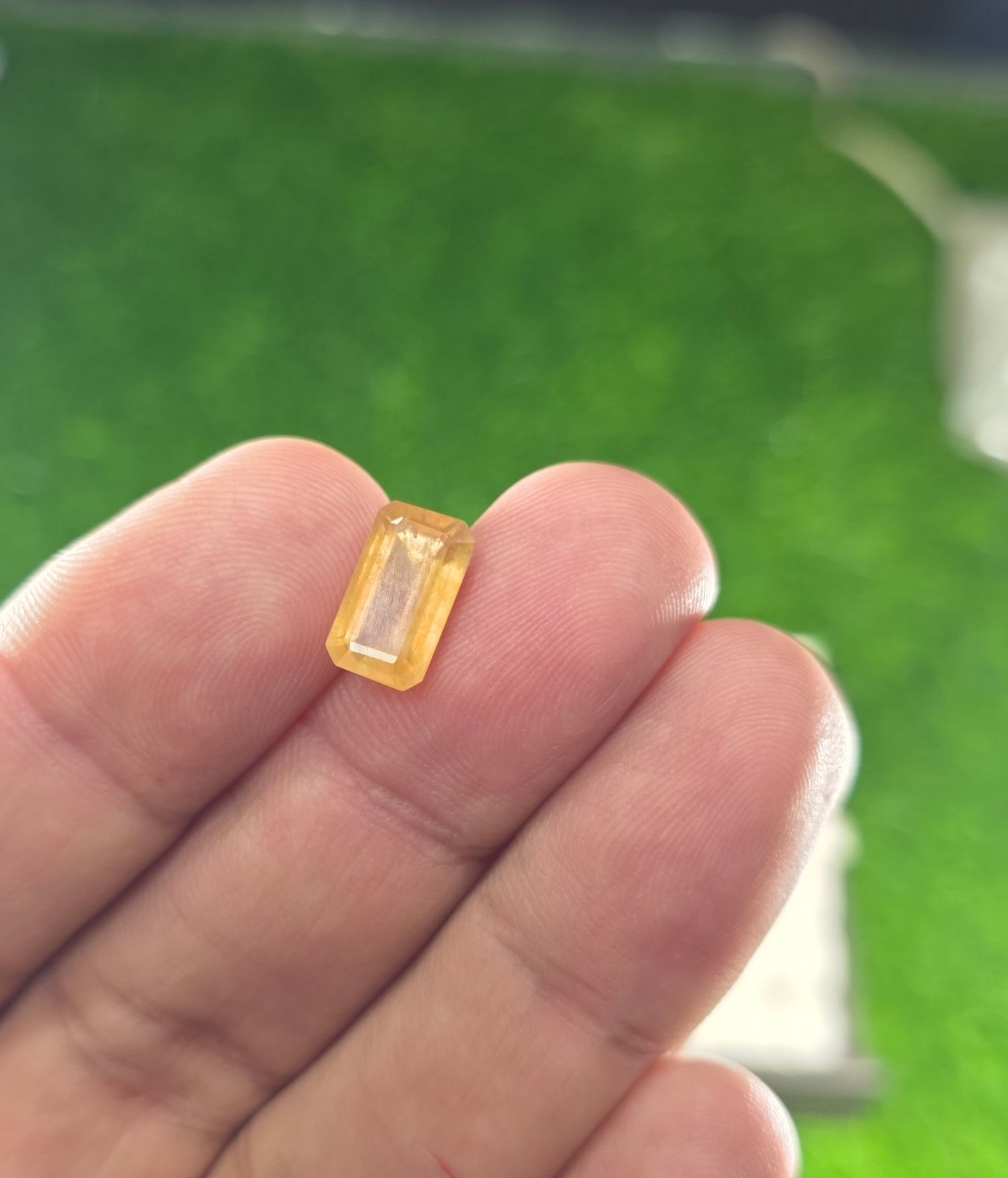 Premium Quality Pukhraj Stone With Lab Certificate