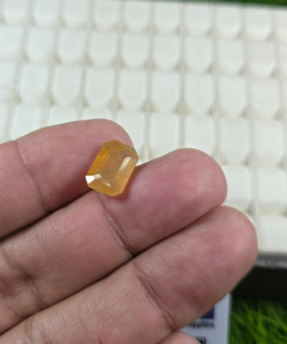 Premium Quality Pukhraj Stone With Lab Certificate