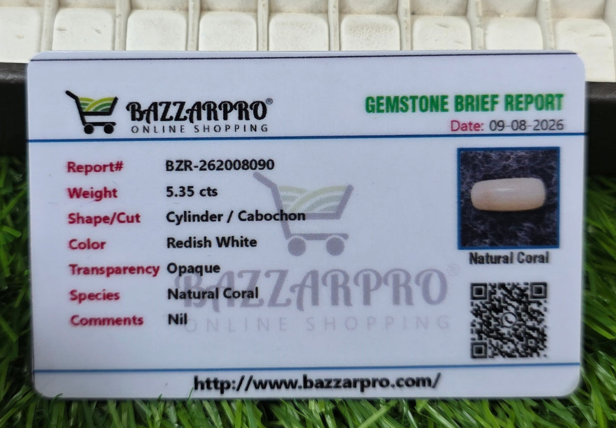 Premium Quality Marjan Stone With Lab Certificate