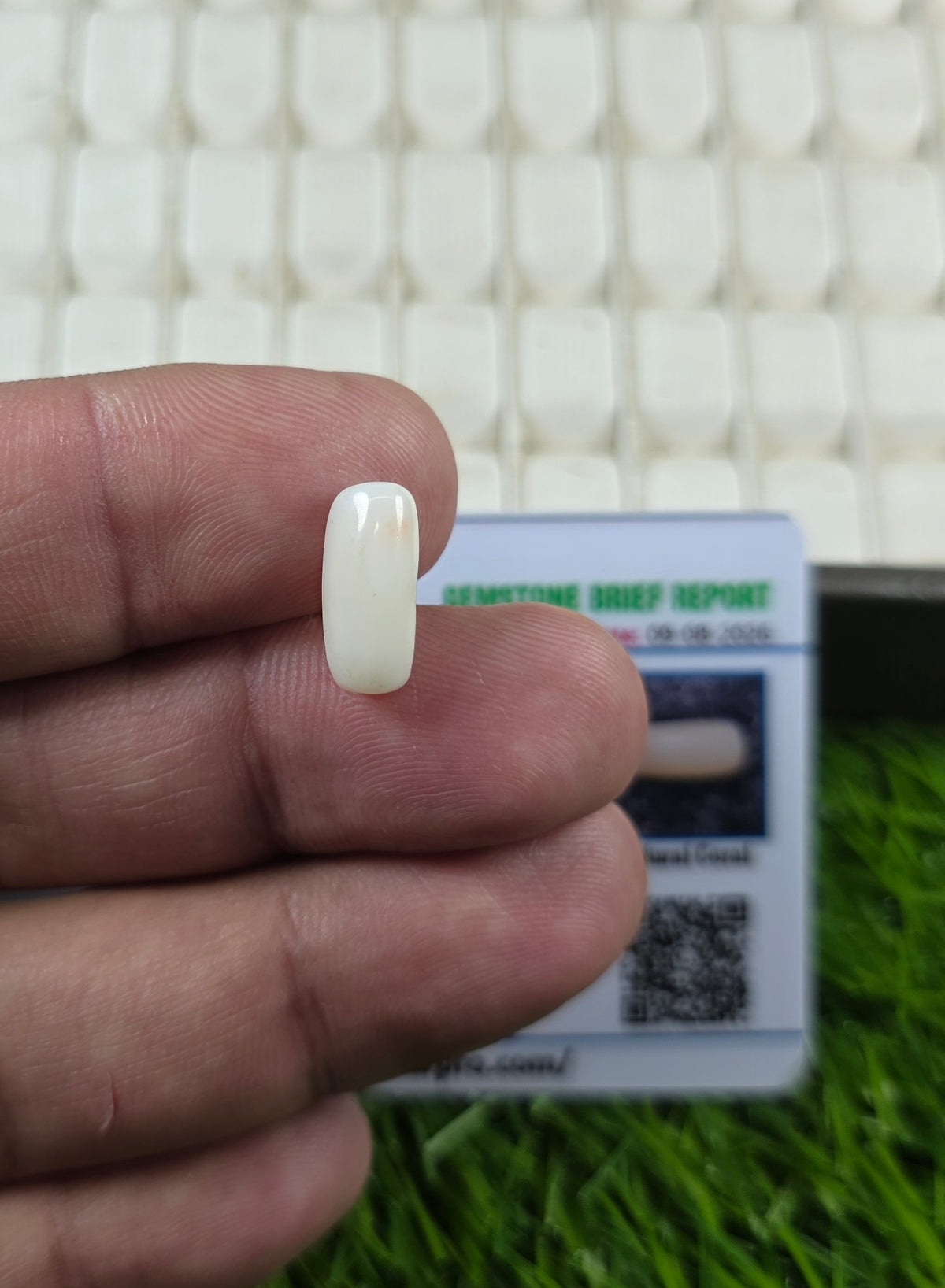 Premium Quality Marjan Stone With Lab Certificate