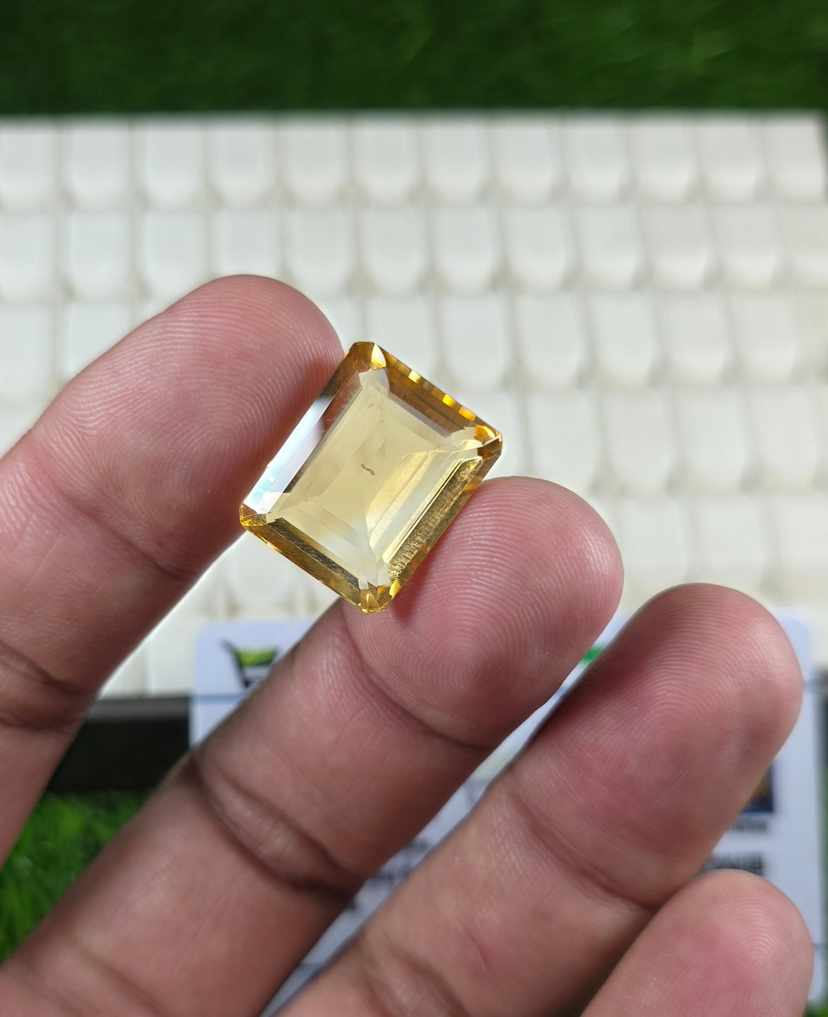 Premium Quality Citrine Stone With Lab Certificate