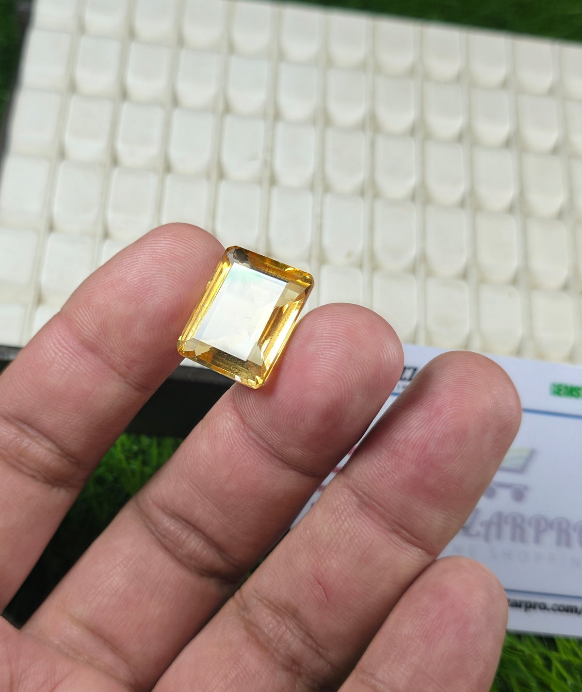 Premium Quality Citrine Stone With Lab Certificate