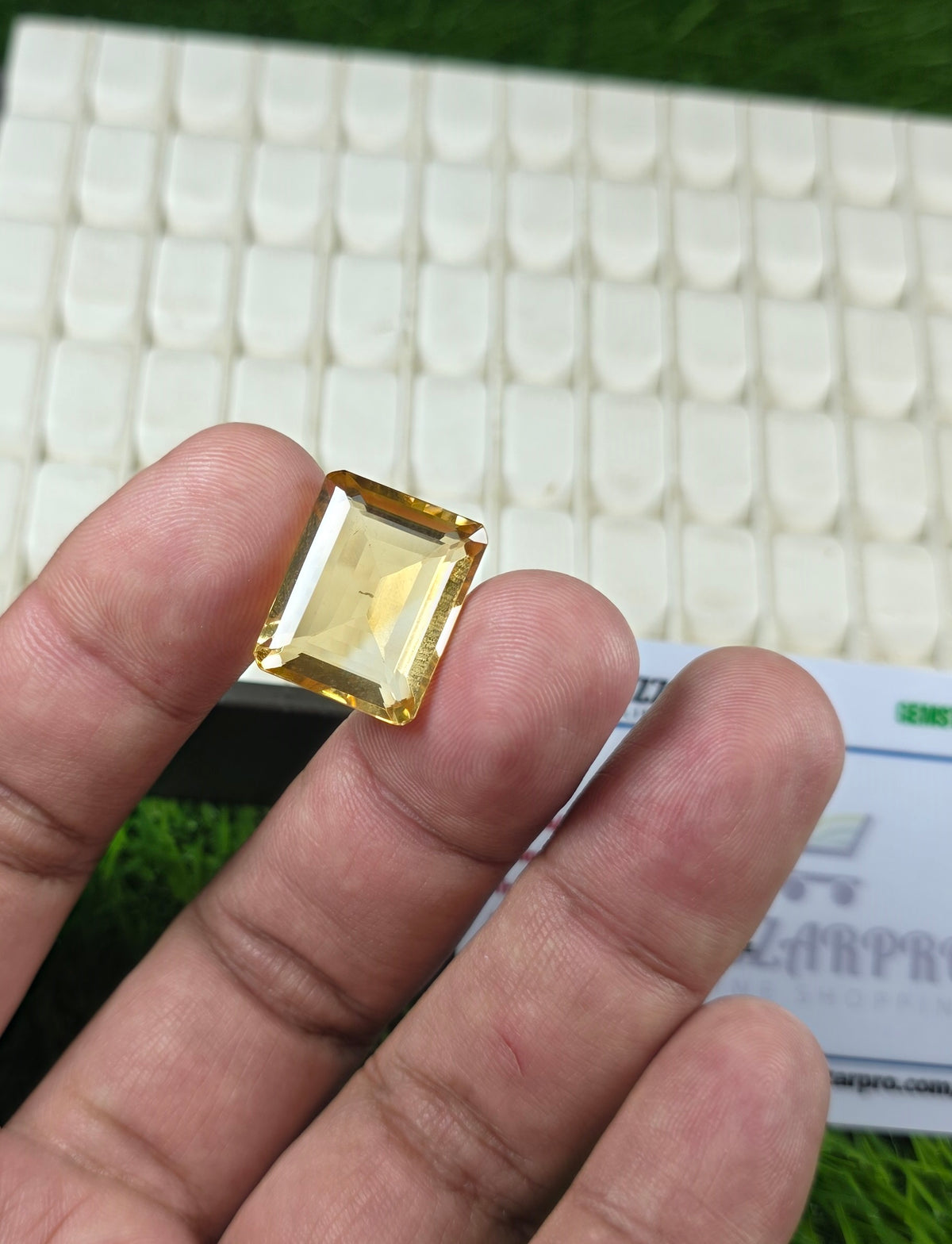Premium Quality Citrine Stone With Lab Certificate