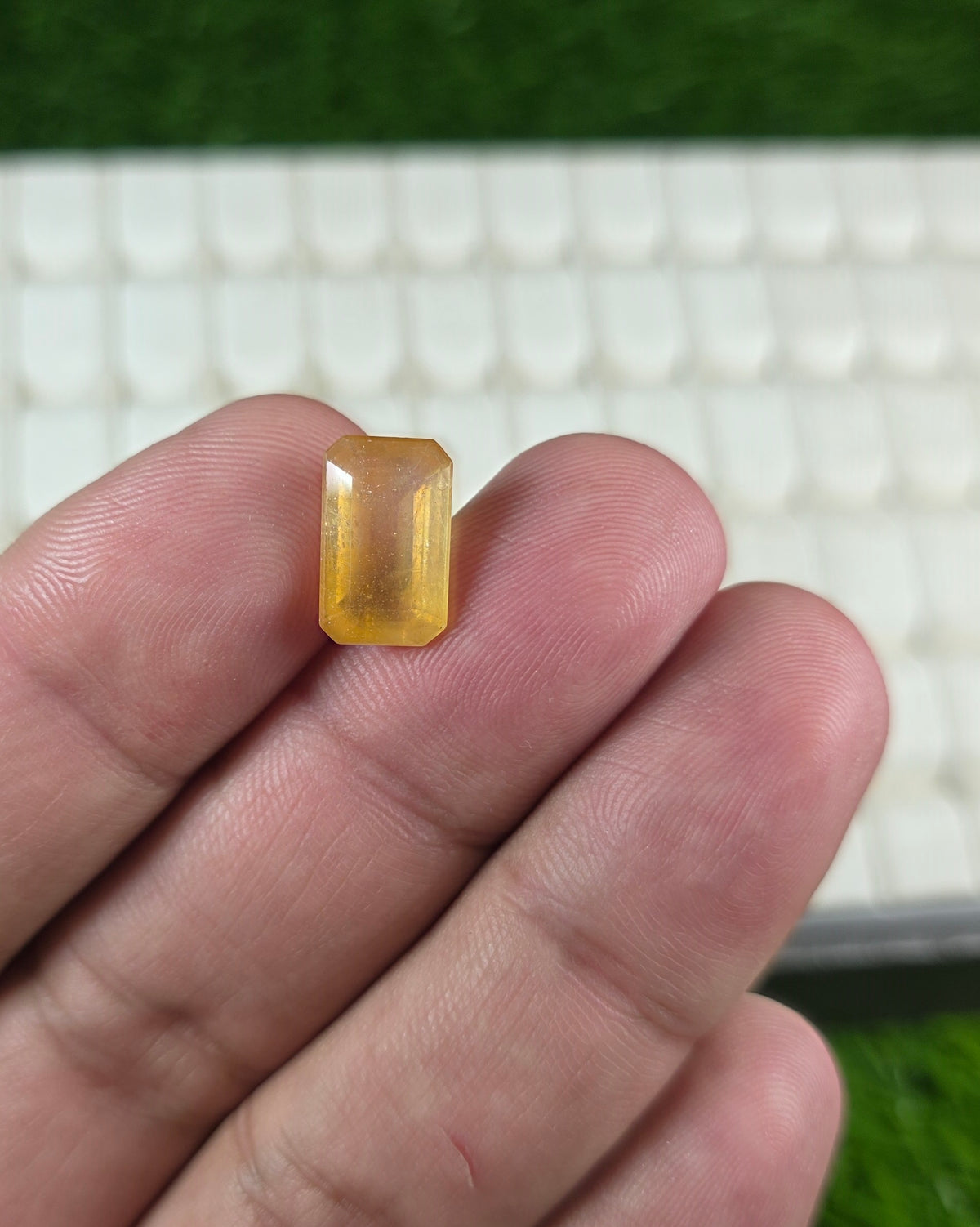 Premium Quality Pukhraj Stone With Lab Certificate