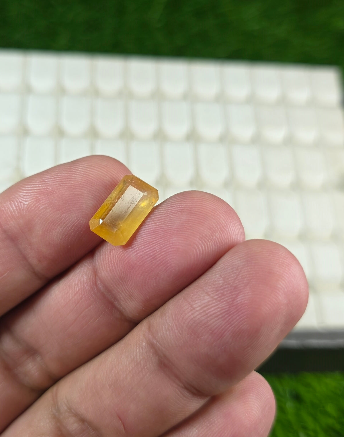 Premium Quality Pukhraj Stone With Lab Certificate