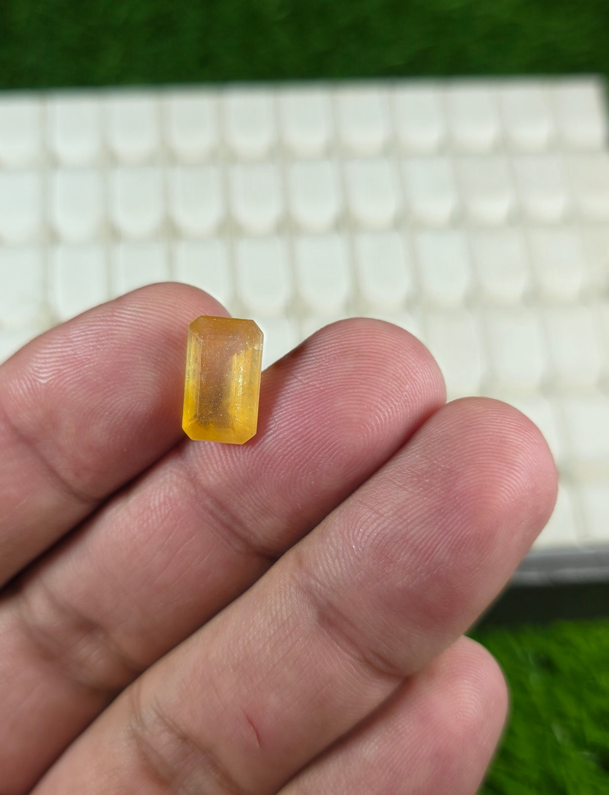Premium Quality Pukhraj Stone With Lab Certificate