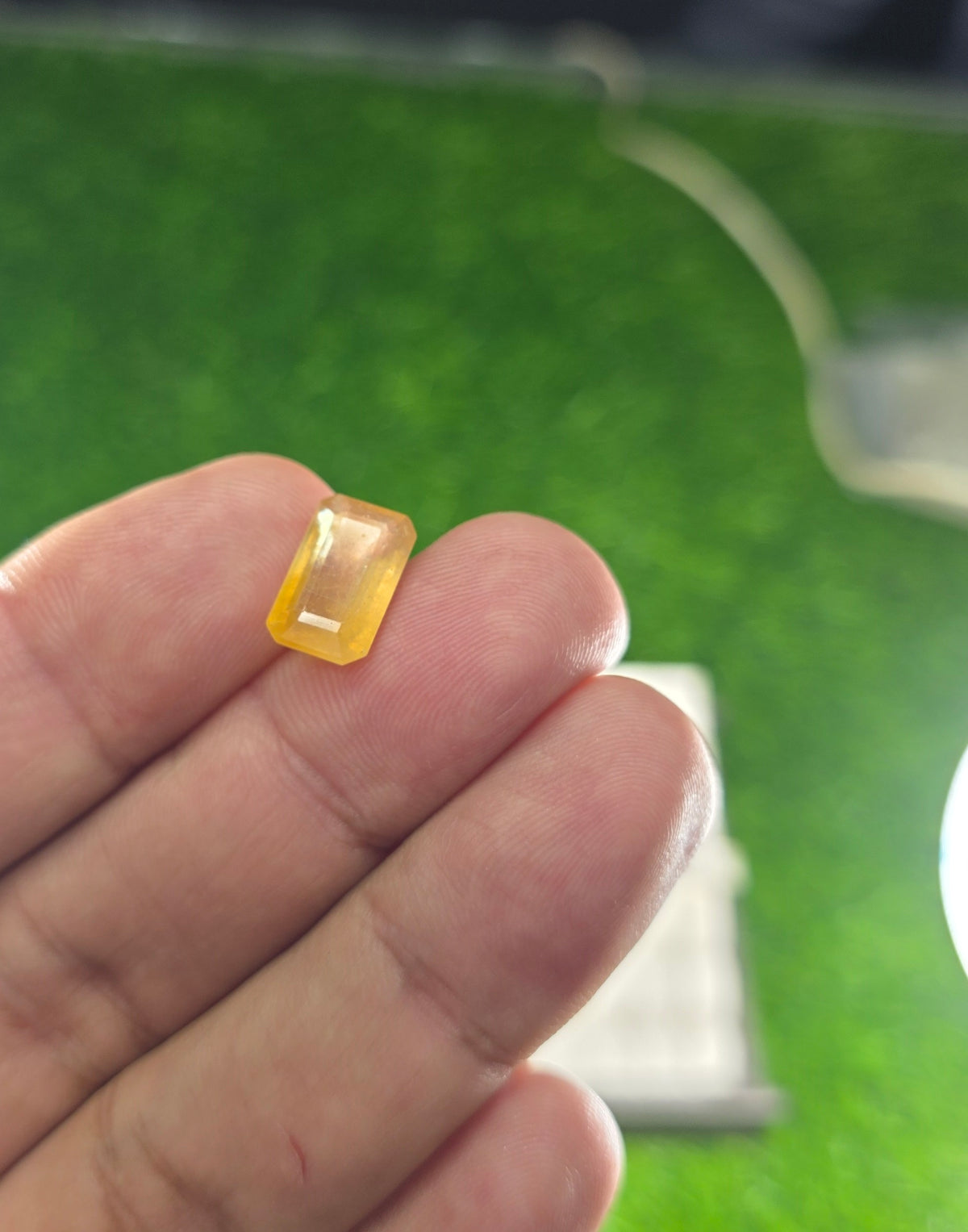 Premium Quality Pukhraj Stone With Lab Certificate