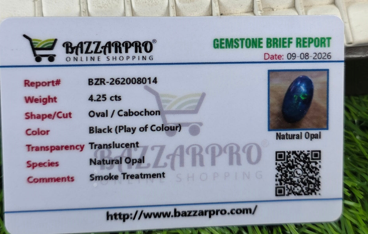 Premium Quality Opal Stone With Lab Certificate