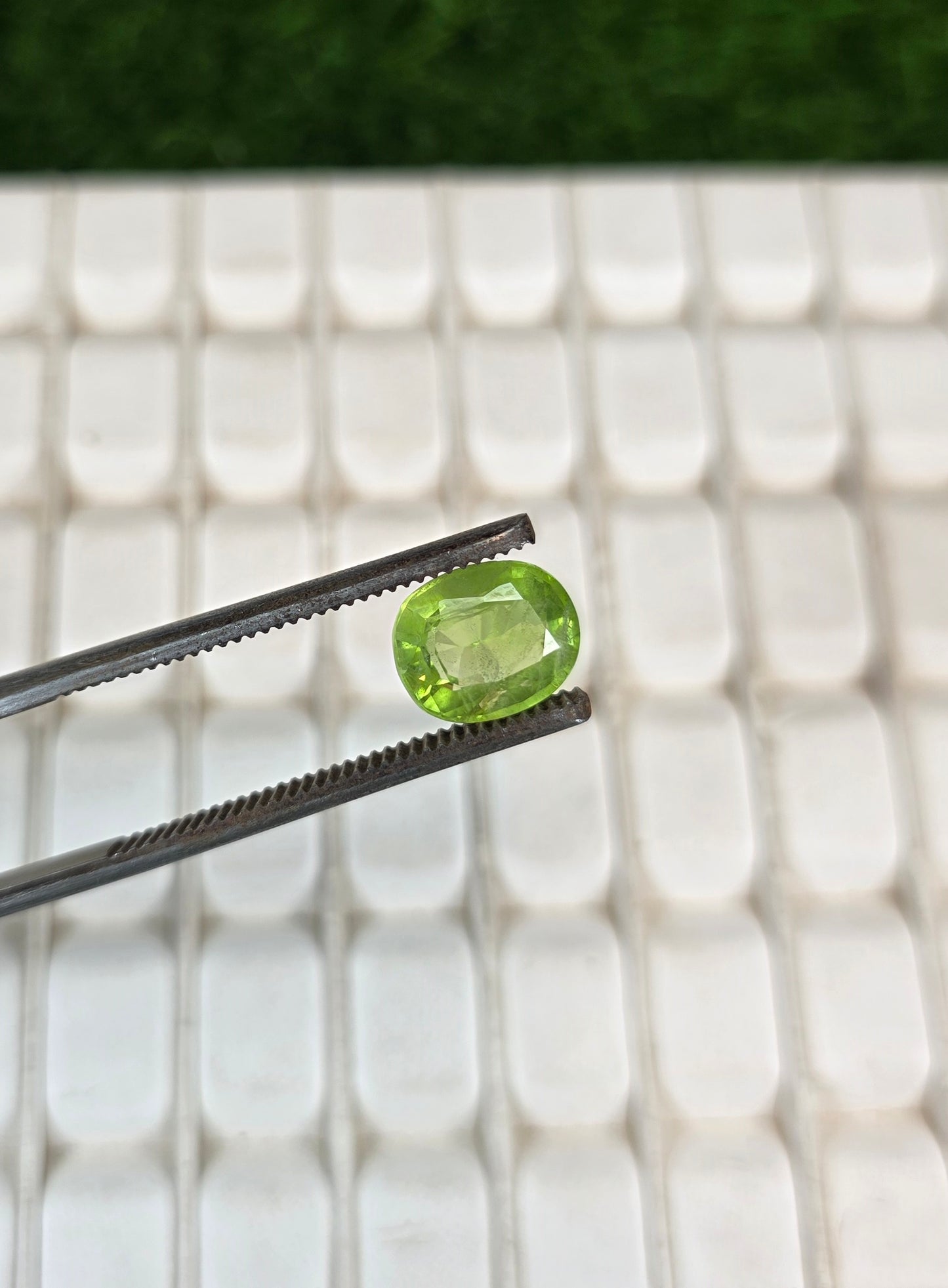 Premium Quality Peridot Stone With Lab Certificate