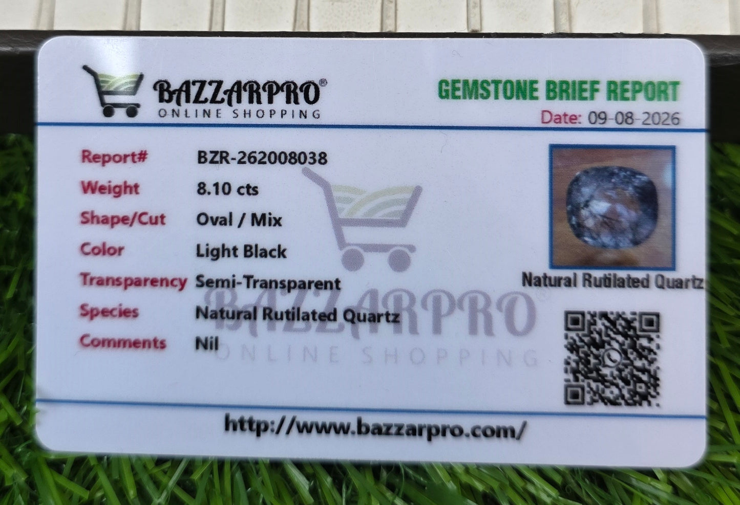 Premium Quality Moh e Najaf Stone With Lab Certificate