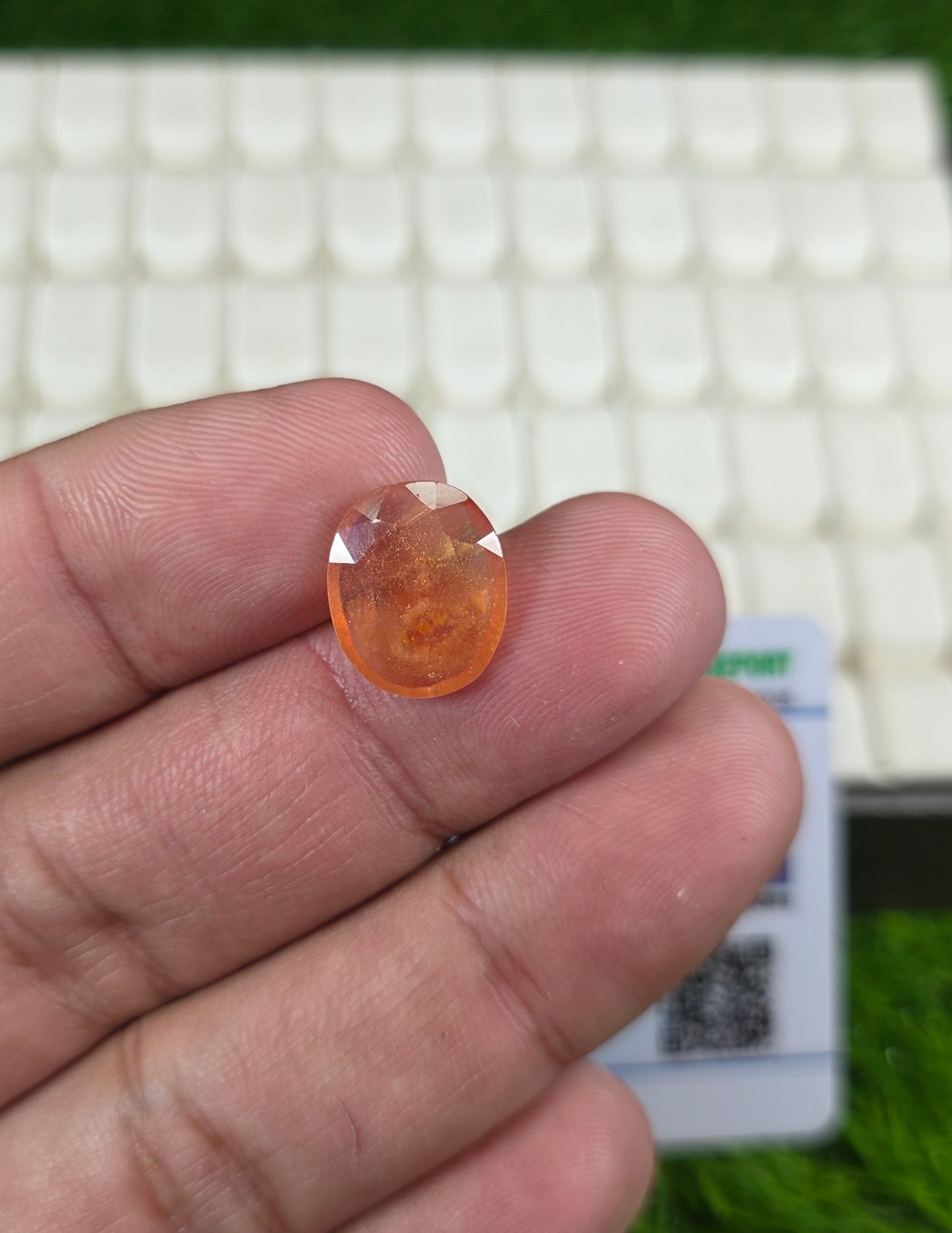 Premium Quality Pukhraj Stone With Lab Certificate
