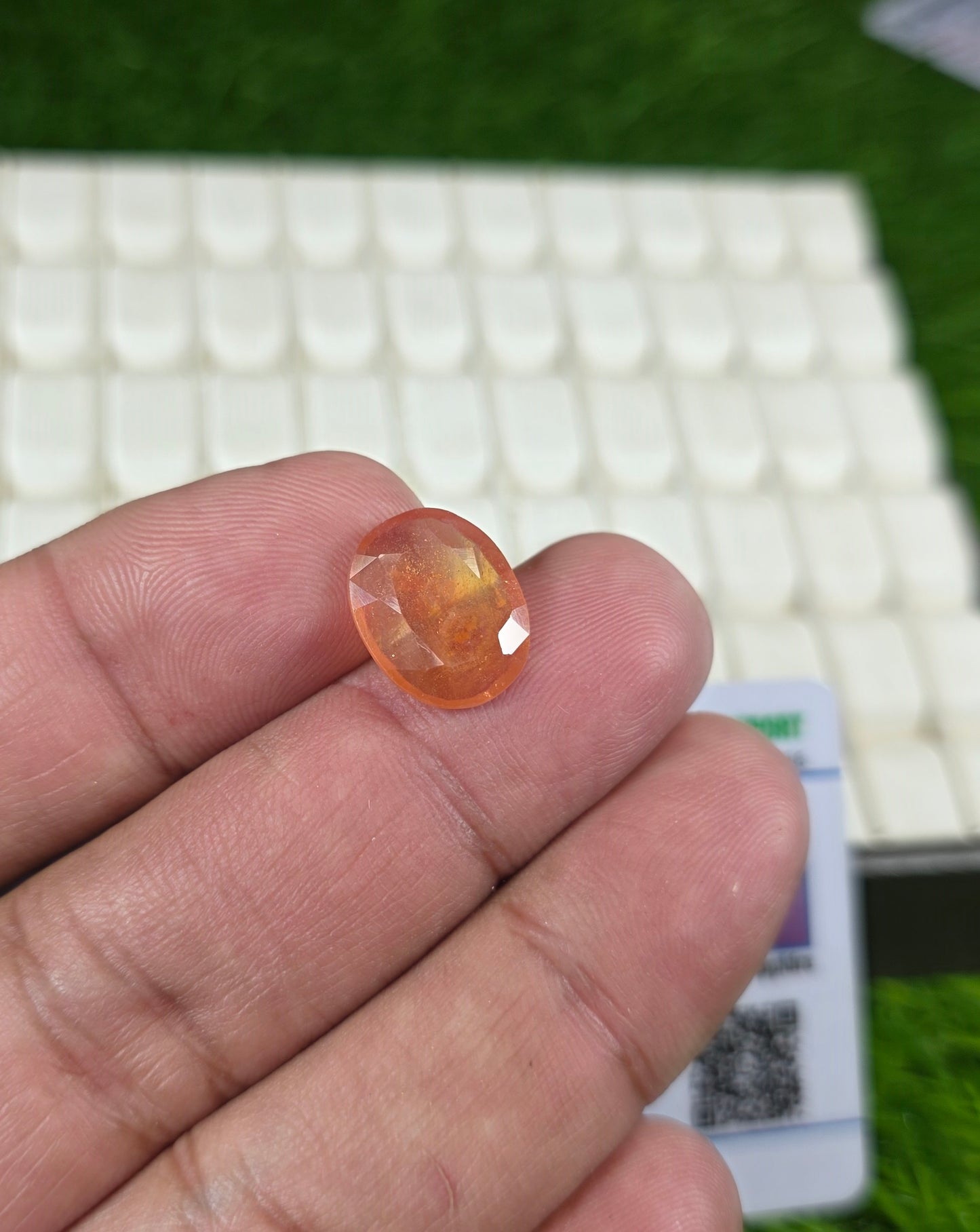 Premium Quality Pukhraj Stone With Lab Certificate