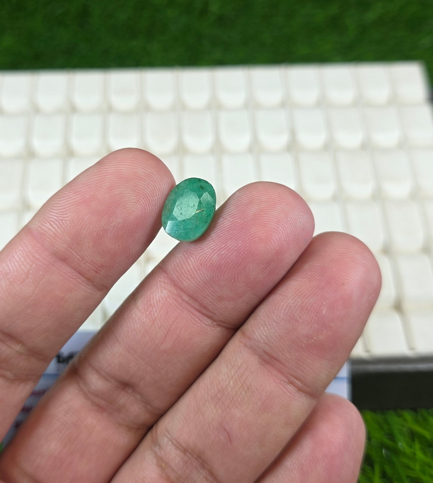 Premium Quality Zamurd Stone With Lab Certificate