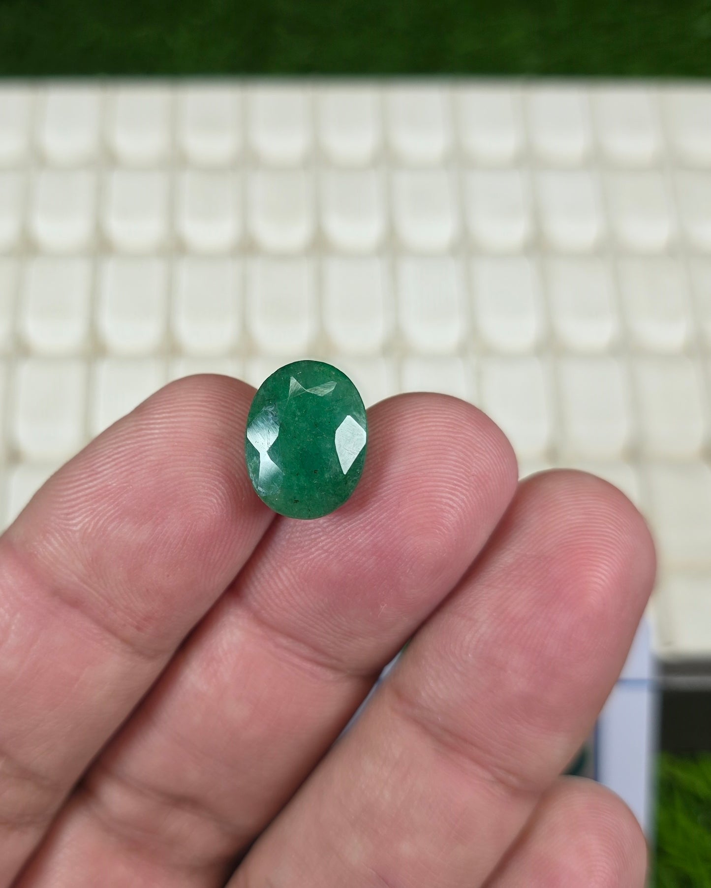Premium Quality Zamurd Stone With Lab Certificate