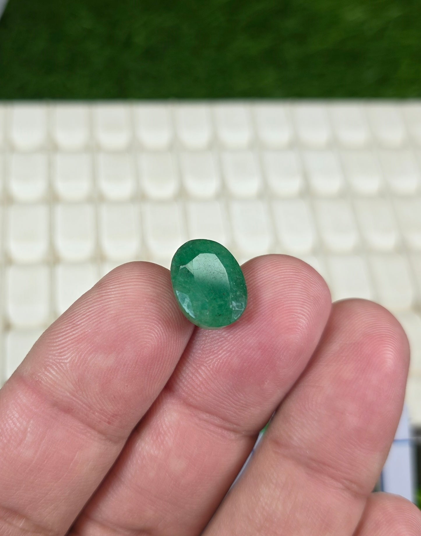 Premium Quality Zamurd Stone With Lab Certificate