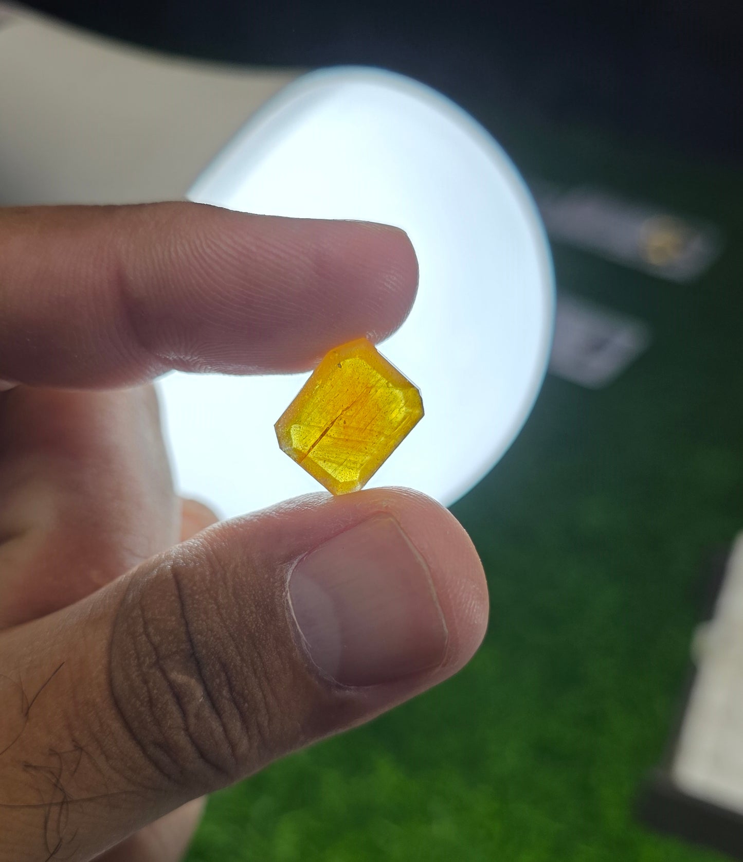 Premium Quality Pukhraj Stone With Lab Certificate