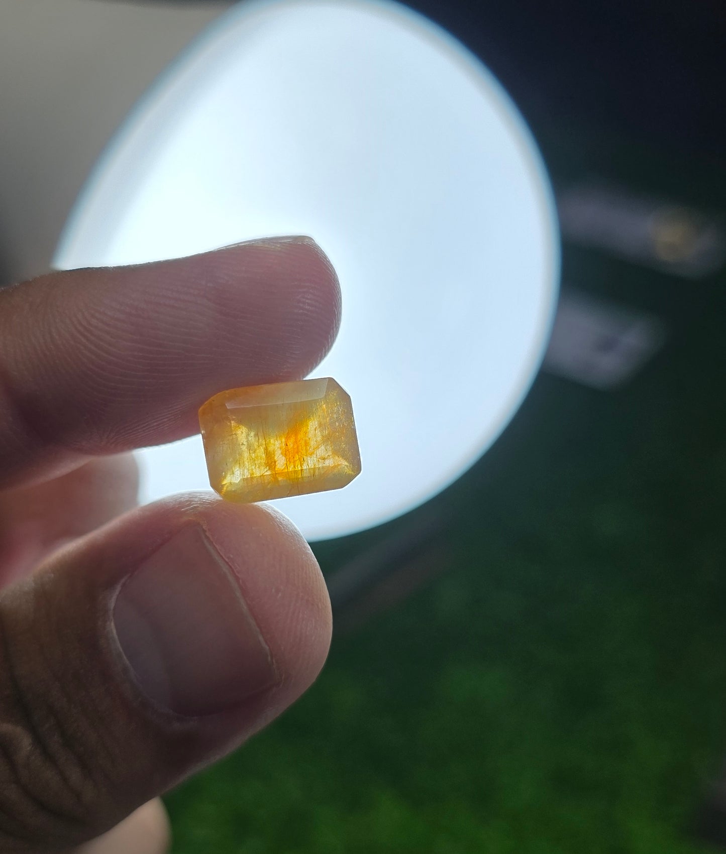 Premium Quality Pukhraj Stone With Lab Certificate